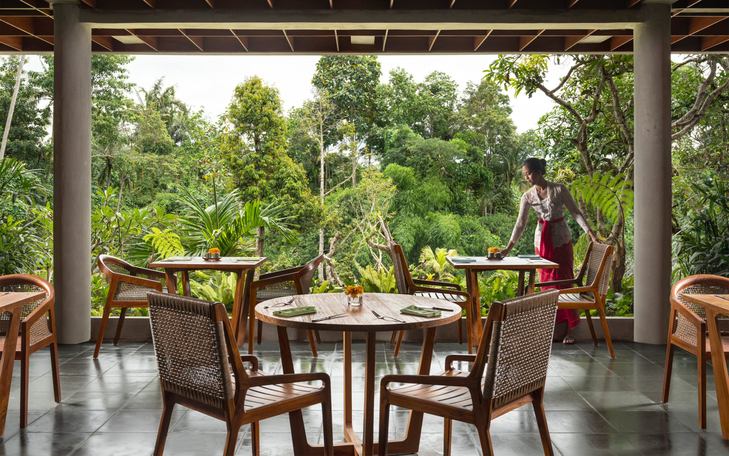 Indonesien, Bali, Ubud Adiwana Suweta, Chilled Pool Bar