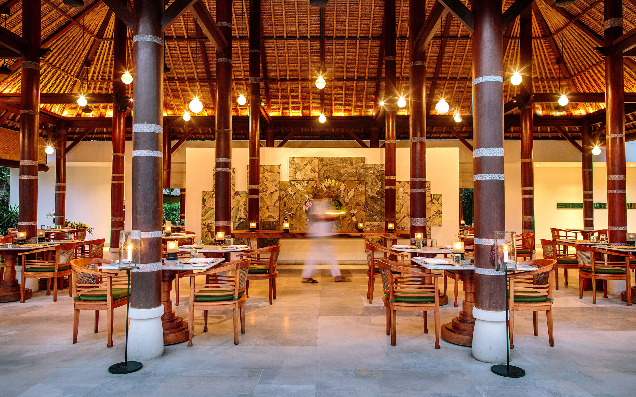 Indonesien, Bali, Como Uma Ubud, Restaurant Kemiri