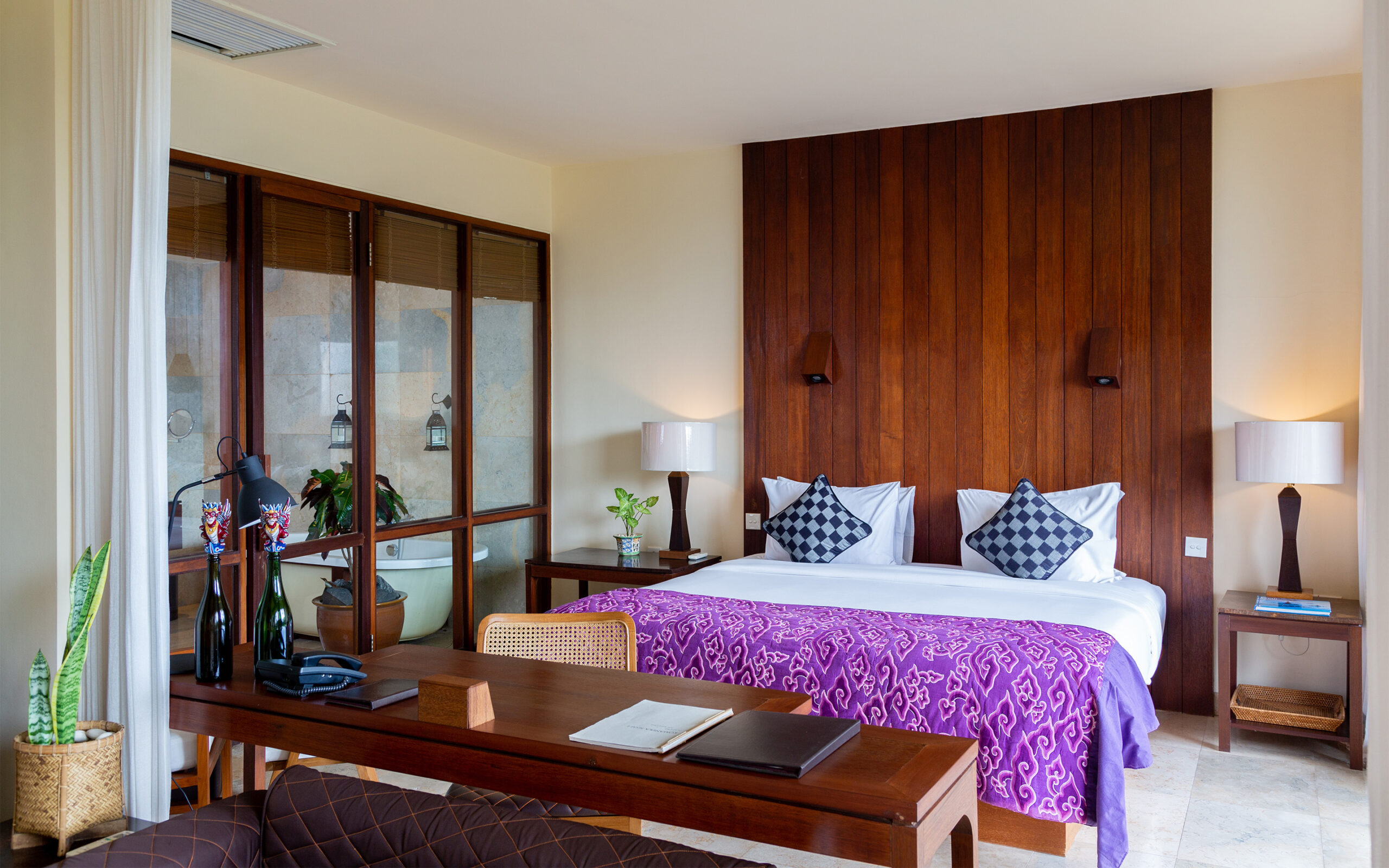 Indonesien Bali Ubud Komaneka Bisma, Bisma Suite