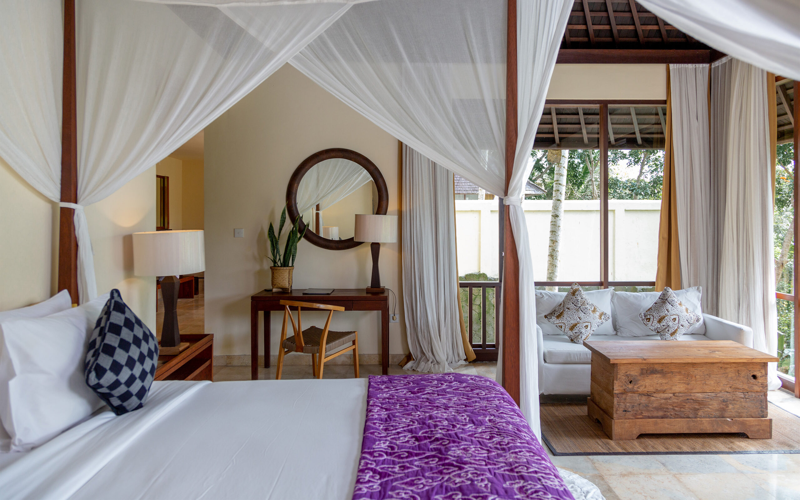 Indonesien Bali Ubud Komaneka Bisma, Family Duplex Pool Villa, First Floor