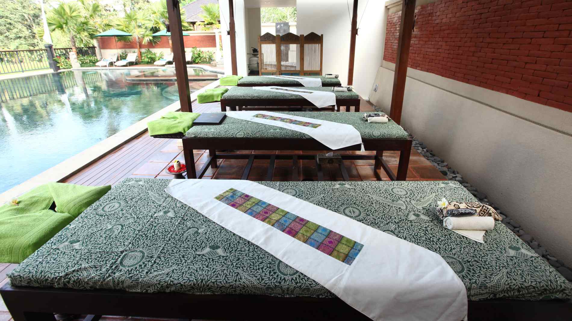 Indonesien, Bali, Ubud, Onje Resort And Villas Ubud, Pool Side, Pool Area
