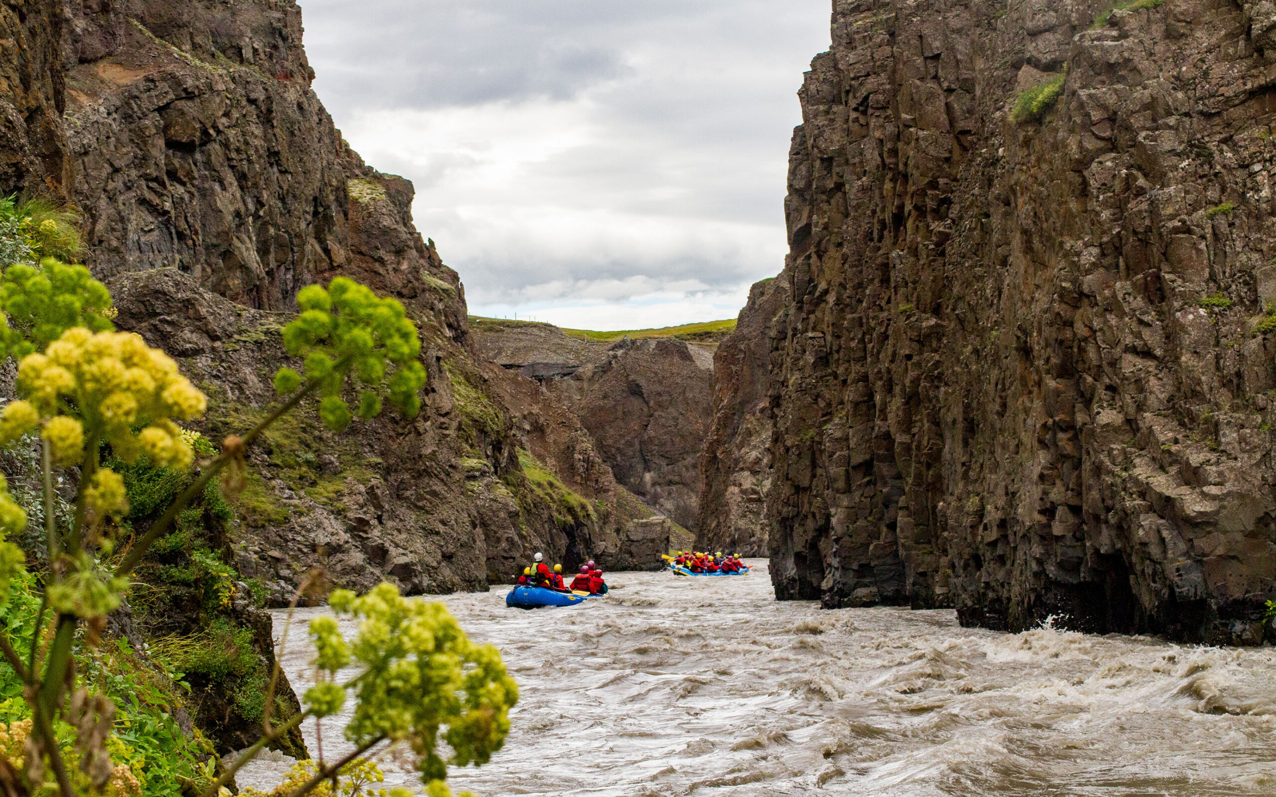 Island Deplar Farm Aktivitet Vandsport Rafting