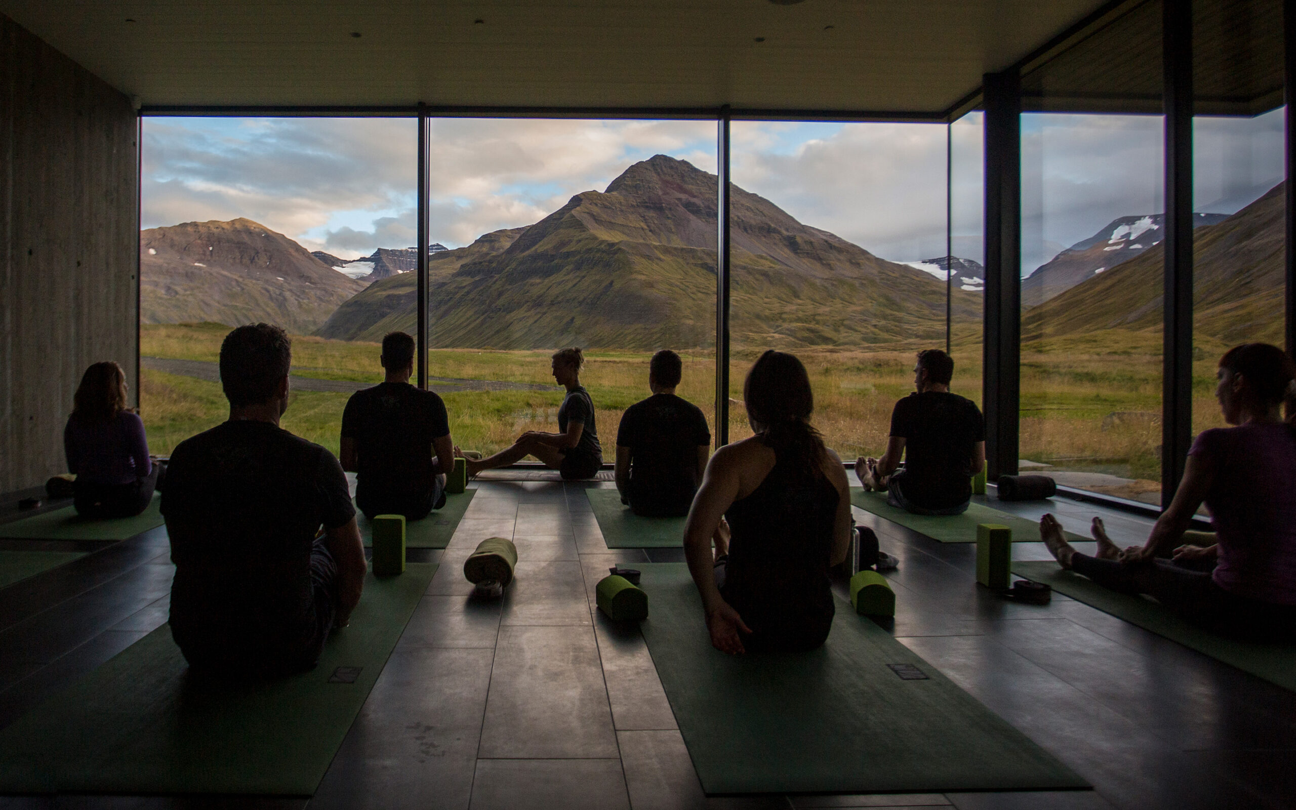 Island Deplar Farm Aktivitet Yoga