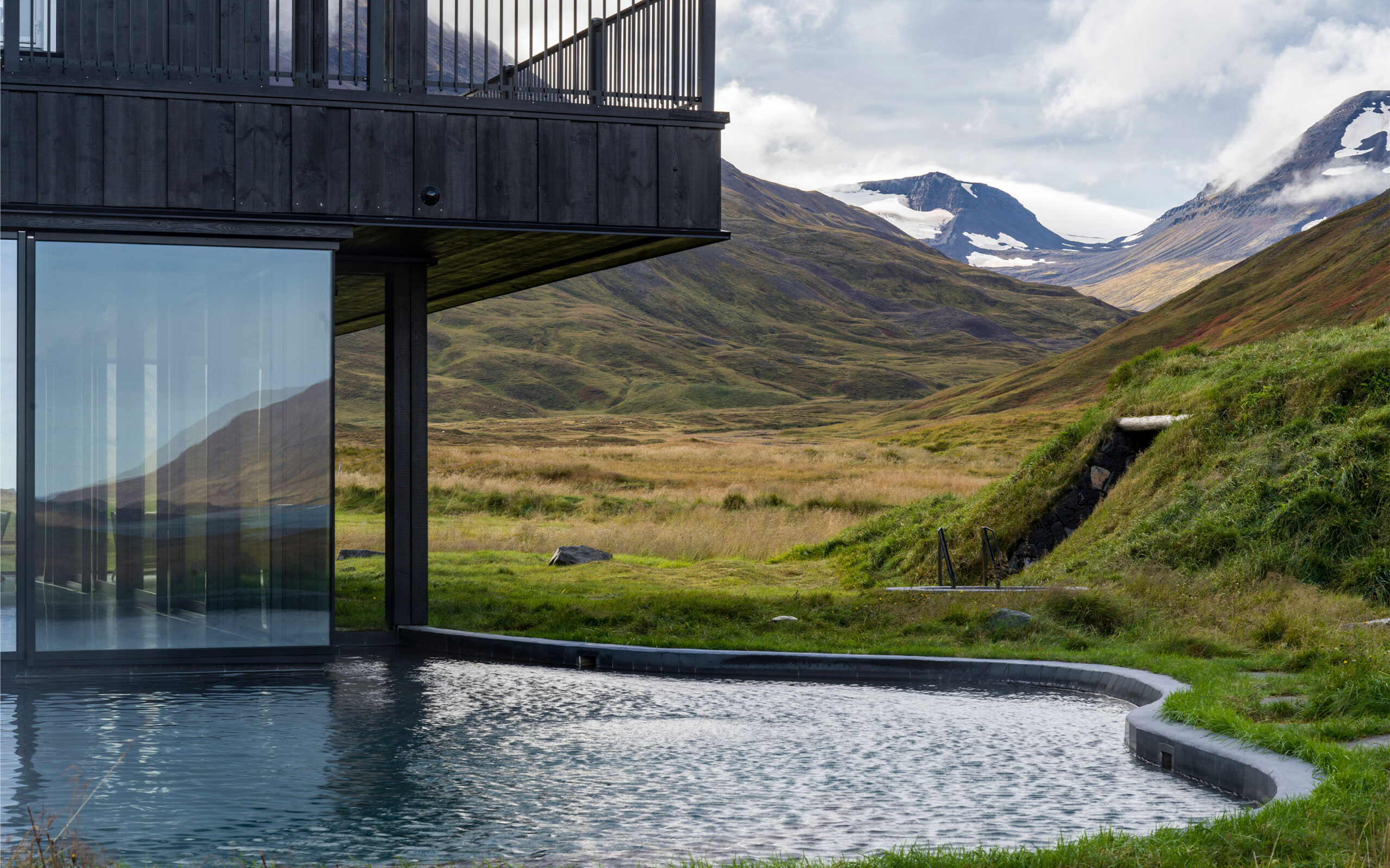 Island Deplar Farm Exterior Pool med udsigt