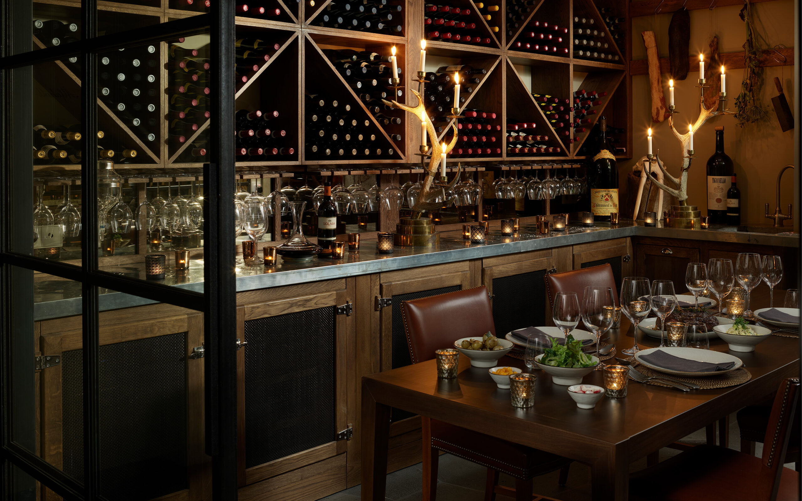 Island Deplar Farm Wine Room