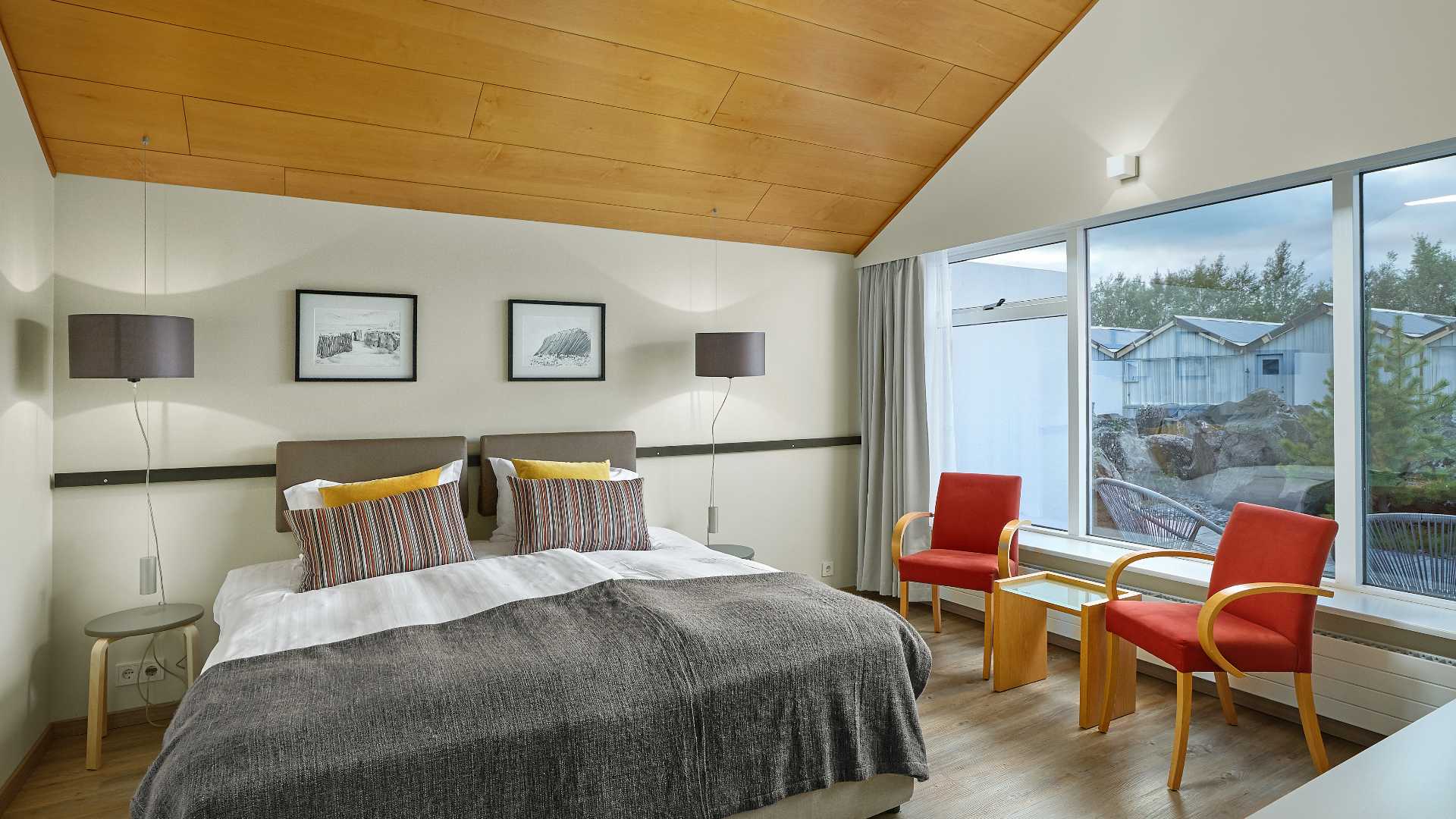 Island Sydisland icelandair fludir dobbelt vaerelse hotel