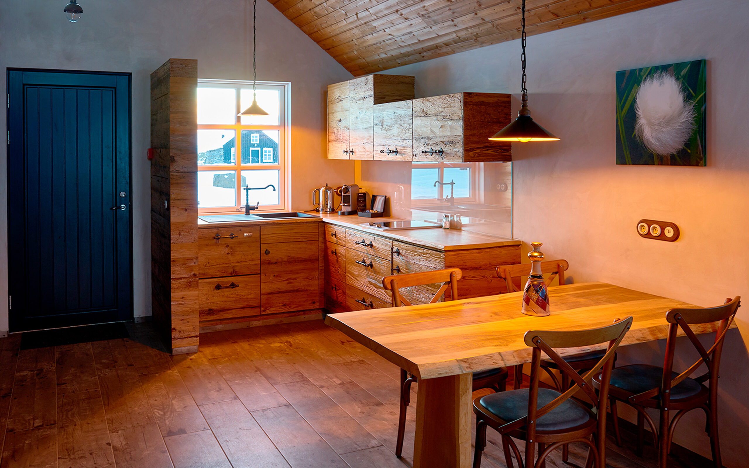 Island Torfhus Retreat Torfhus Hytte K&oslash;kken