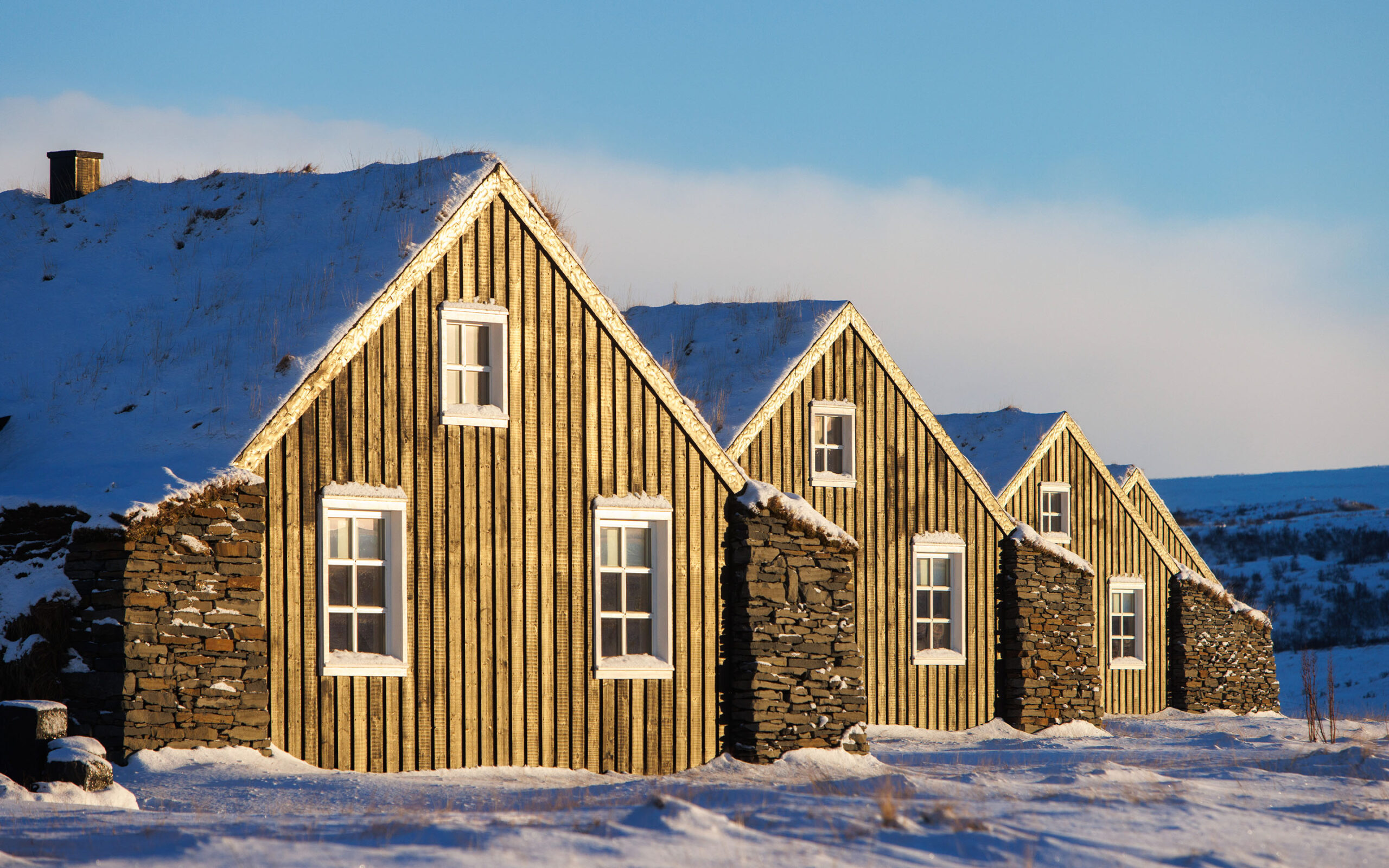 Island Torfhus Retreat Torfhus Torfb&aelig;r Hytter