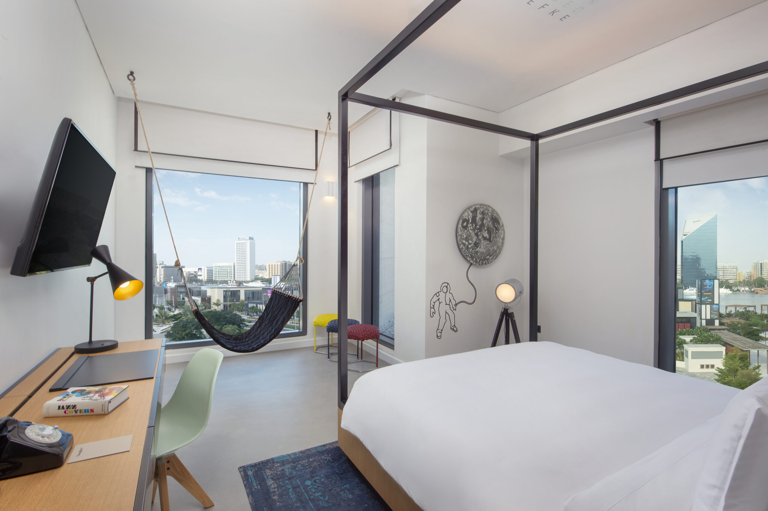 Dubai Canopy By Hilton Dubai Al Seef, King Premium Room With Creek View