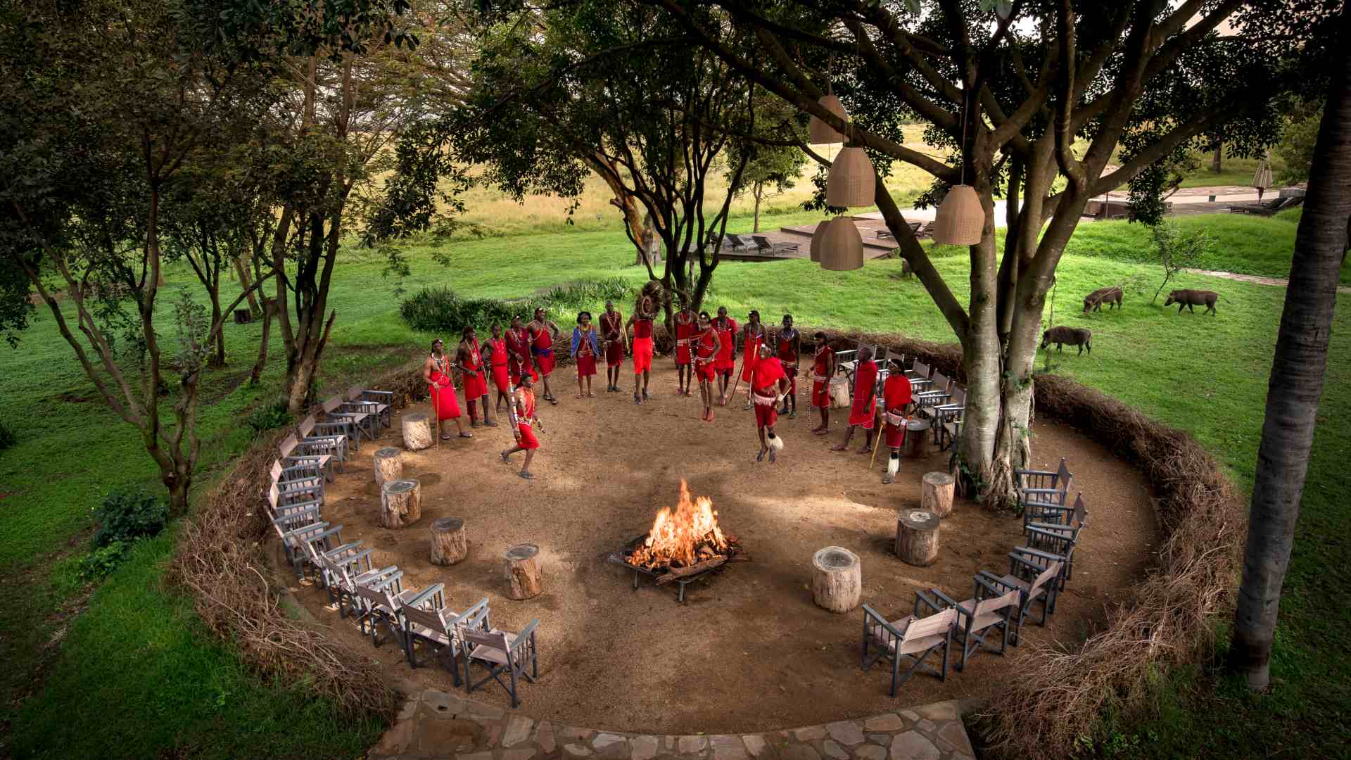 Kenya Masai Mara Mara and beyond kichwa tembo tented Masai Mara performance lejr