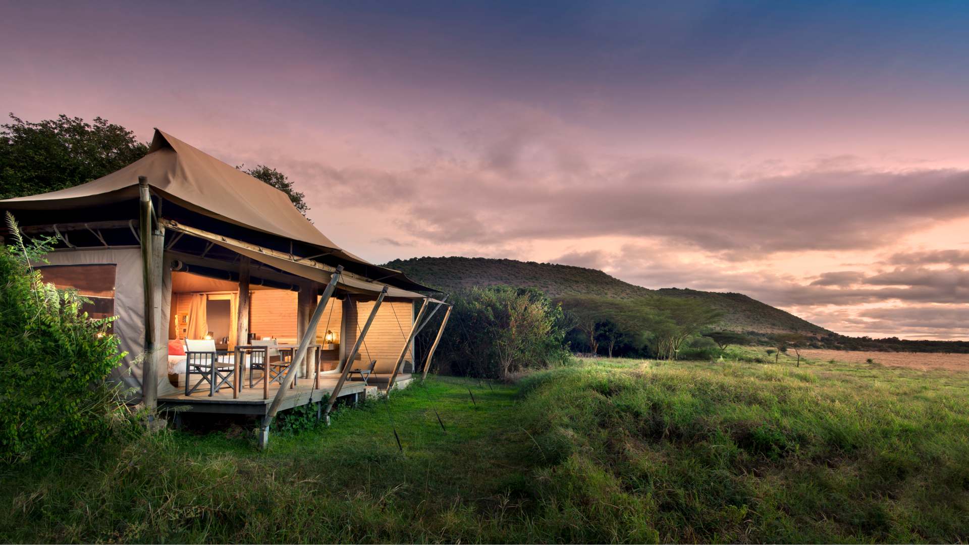 Kenya Masai Mara Mara and beyond kichwa tembo tented superior tent lejr