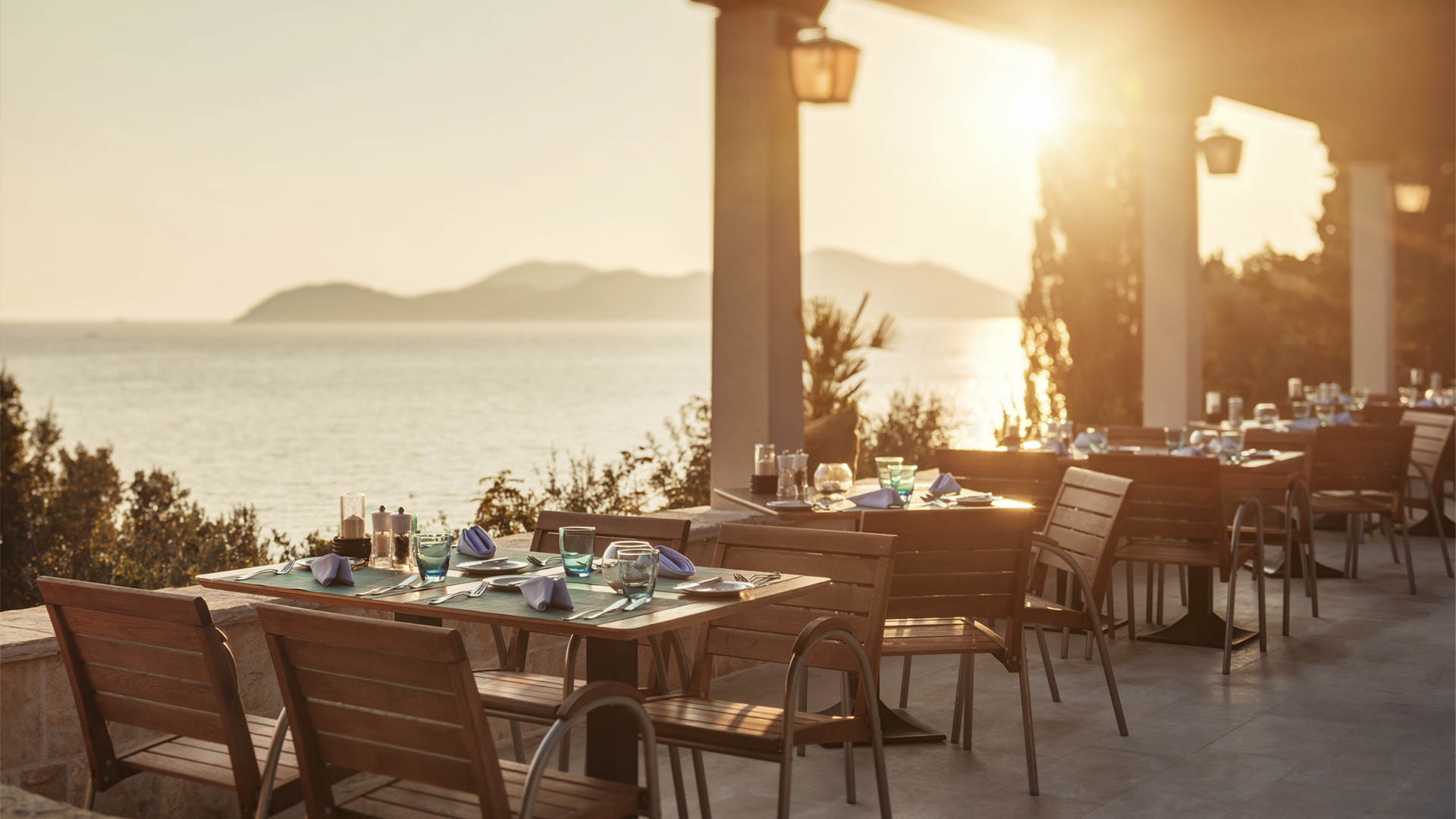 kroatien sungardens restaurant