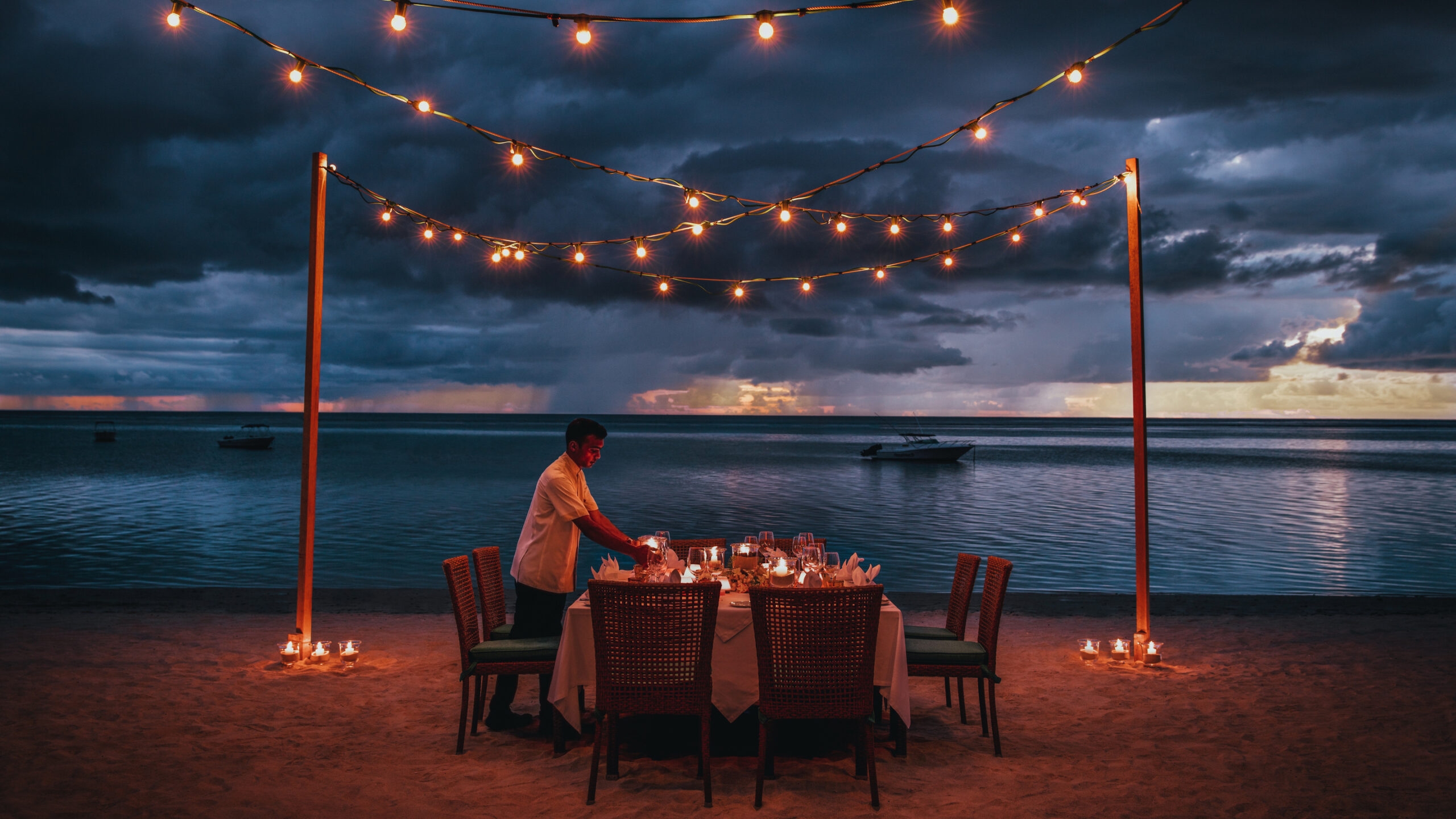 Mauritius La Pirogue Privat Middag på Stranden