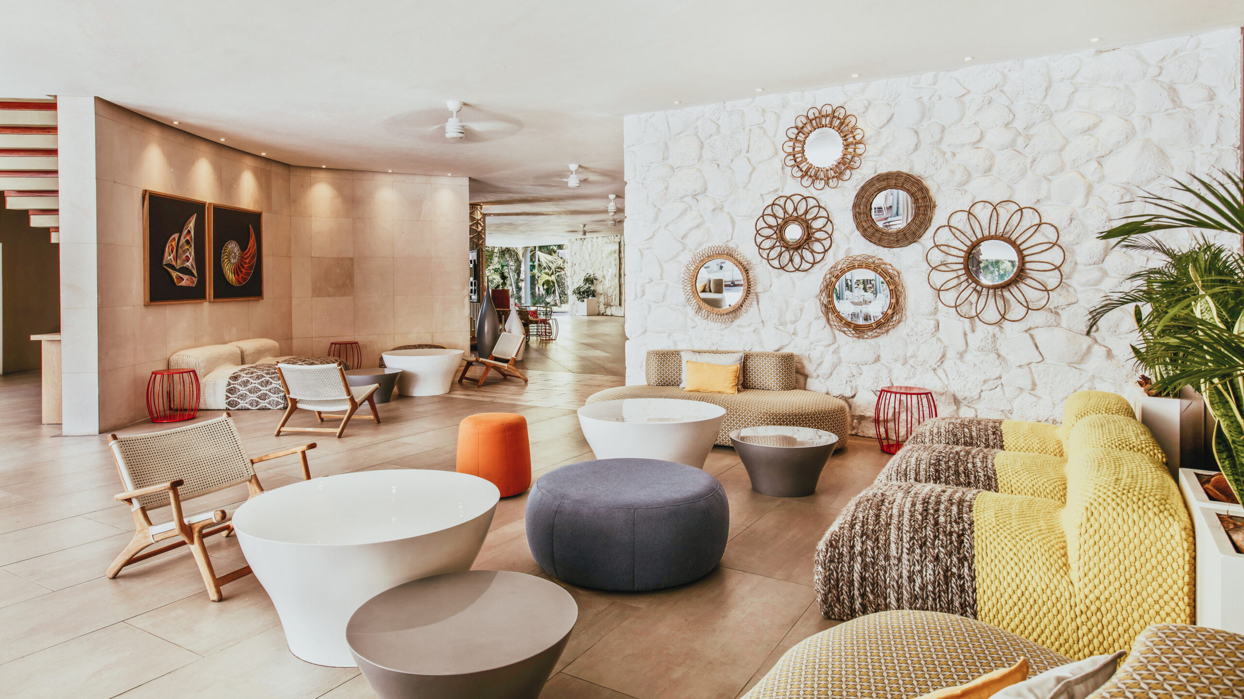 Mauritius La Pirogue Lobby
