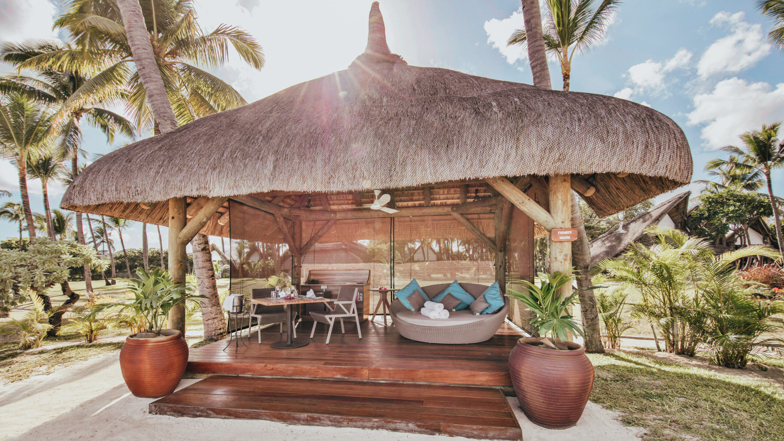 Mauritius La Pirogue Sun Beach Privat Cabana