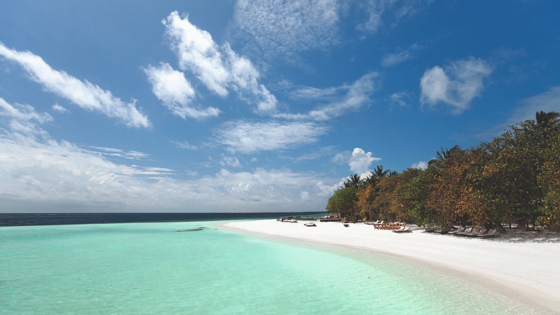 Rejser til Maldiverne, Constance Moofushi Maldives, strand