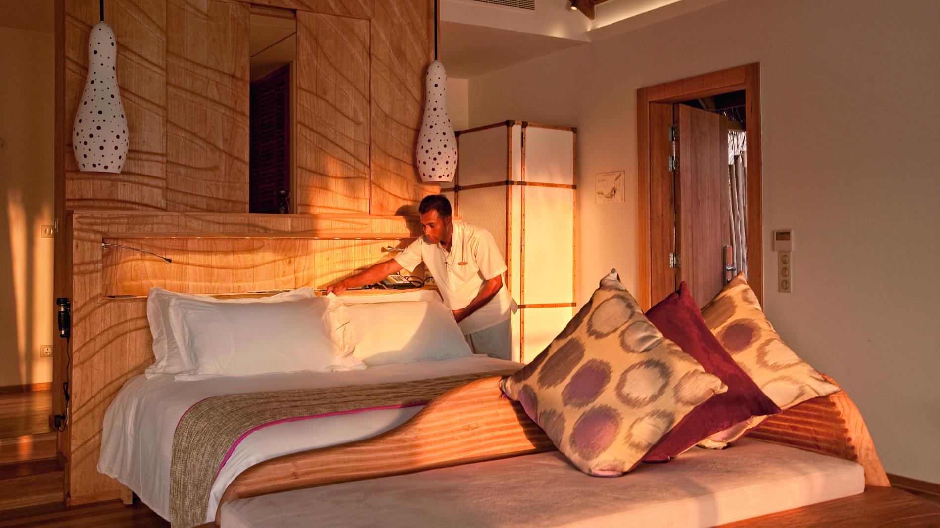 Rejser til Maldiverne, Constance Moofushi Maldives, water villa