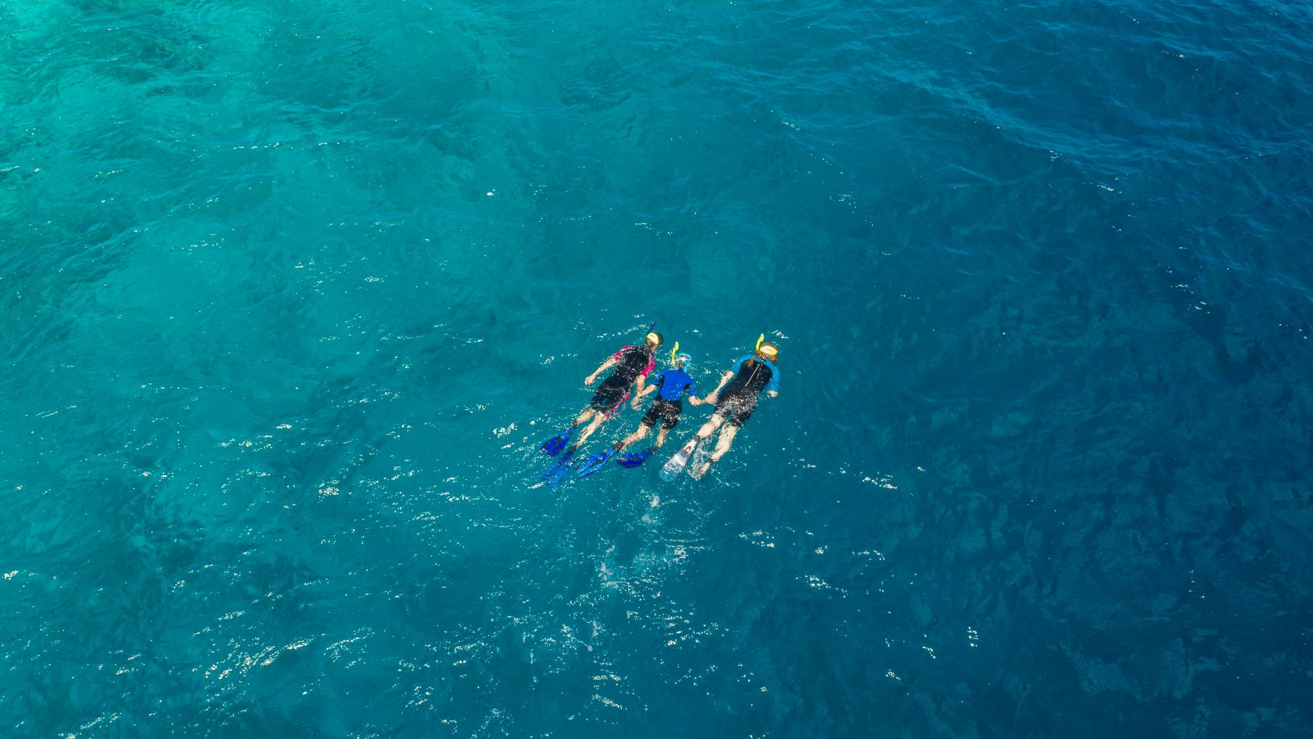 Rejser til Maldiverne, Embudu Village, Snorkling i krystalklart vand