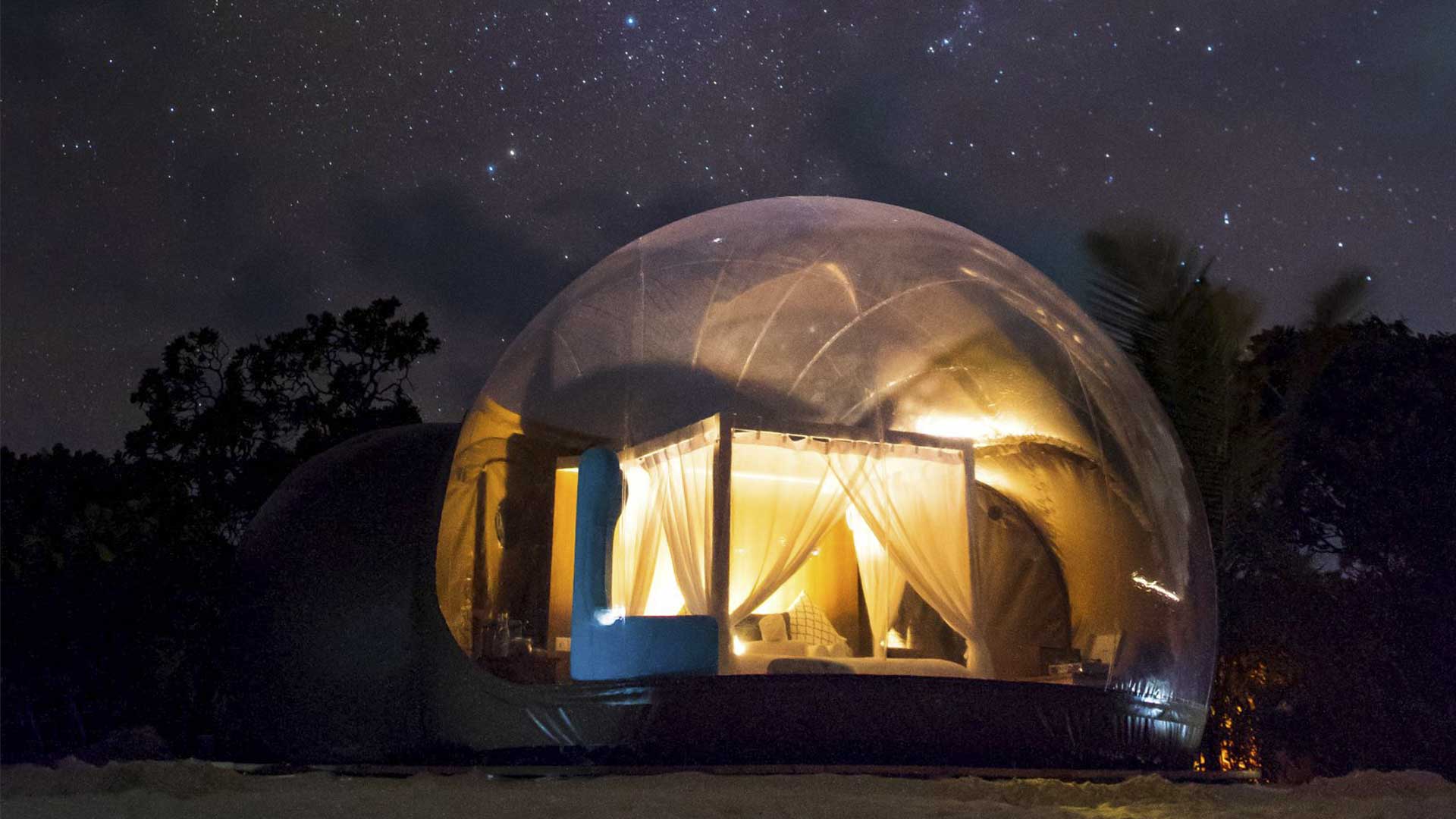 Rejser til Maldiverne, Finolhu Baa Atoll, Beach Bubble på Finolhu