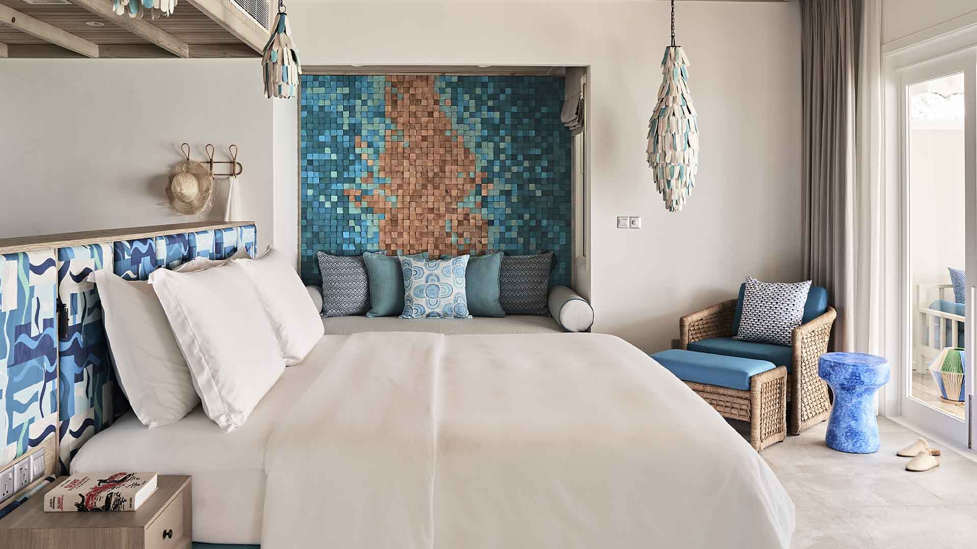 Rejser til Maldiverne, Finolhu Baa Atoll, lagoon villa