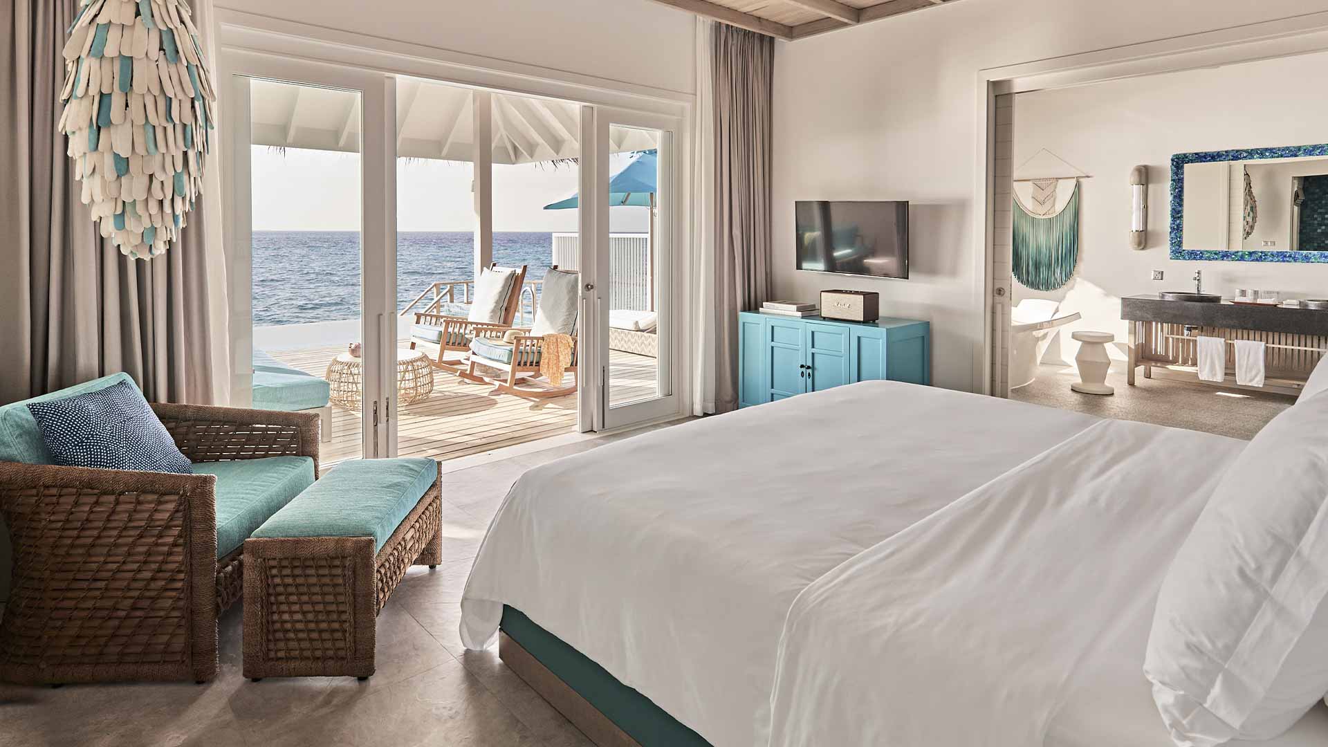 Rejser til Maldiverne, Finolhu Baa Atoll, Water villa