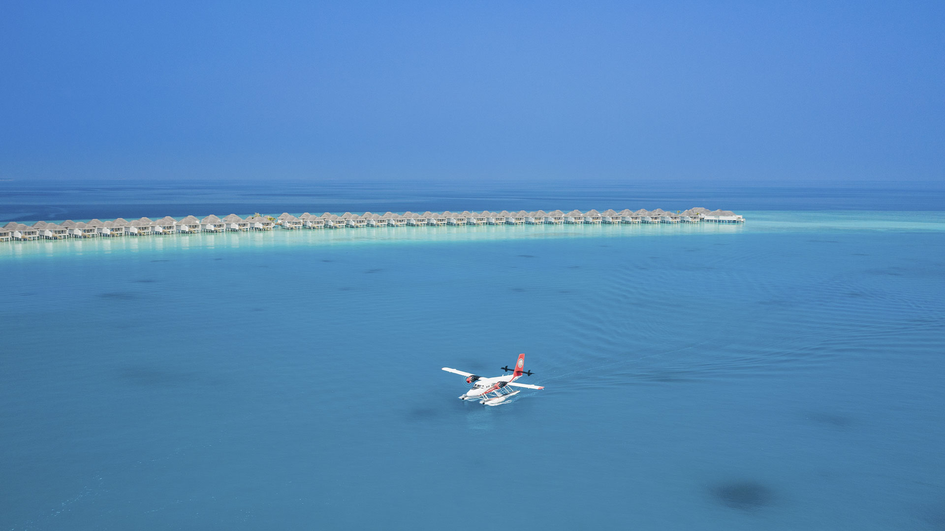 Rejser til Maldiverne, Finolhu Baa Atoll, Ankomst med vandfly