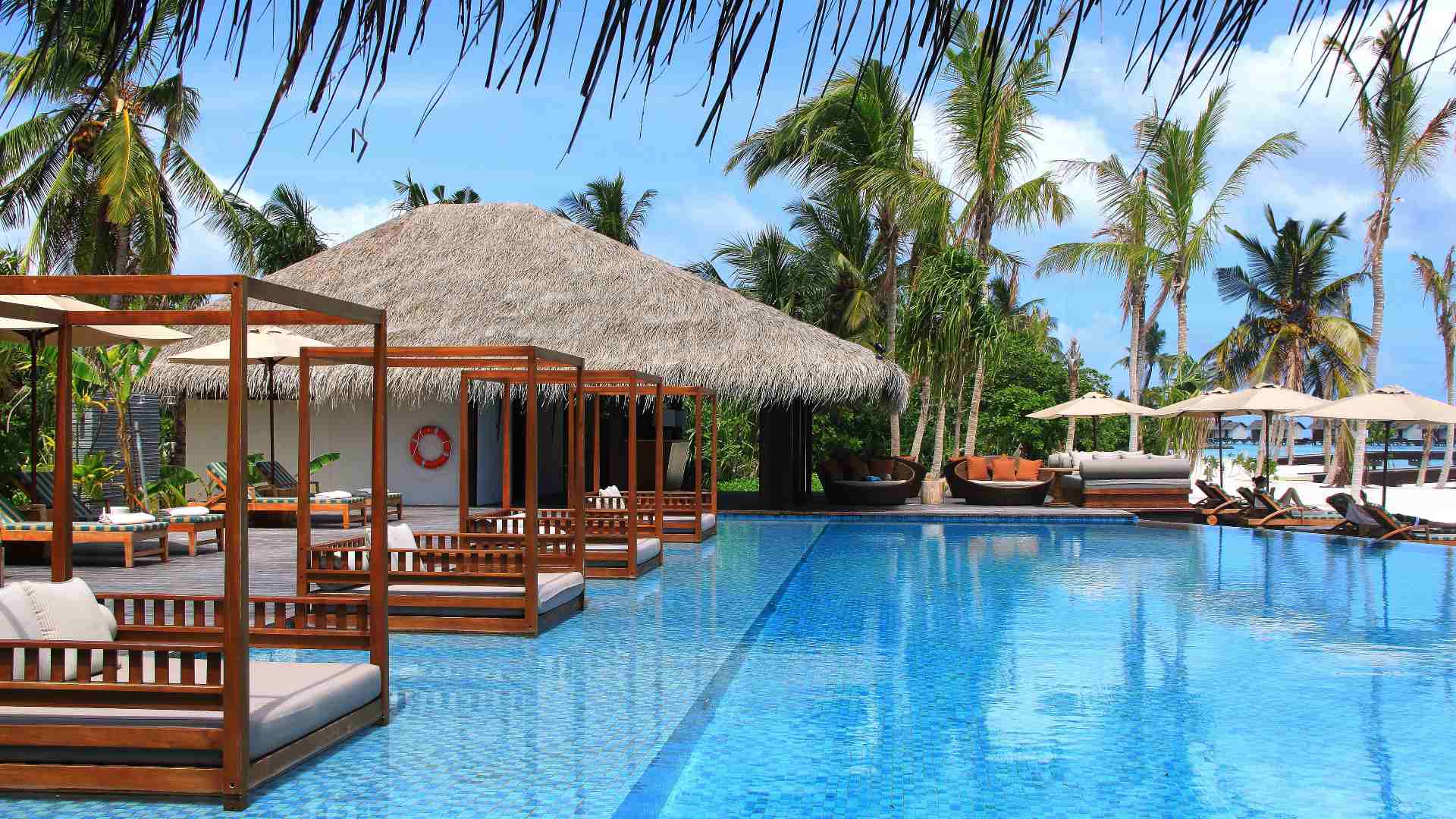 Rejser til Maldiverne, The Residence Maldives at Falhumaafushi, Swimming pool 
