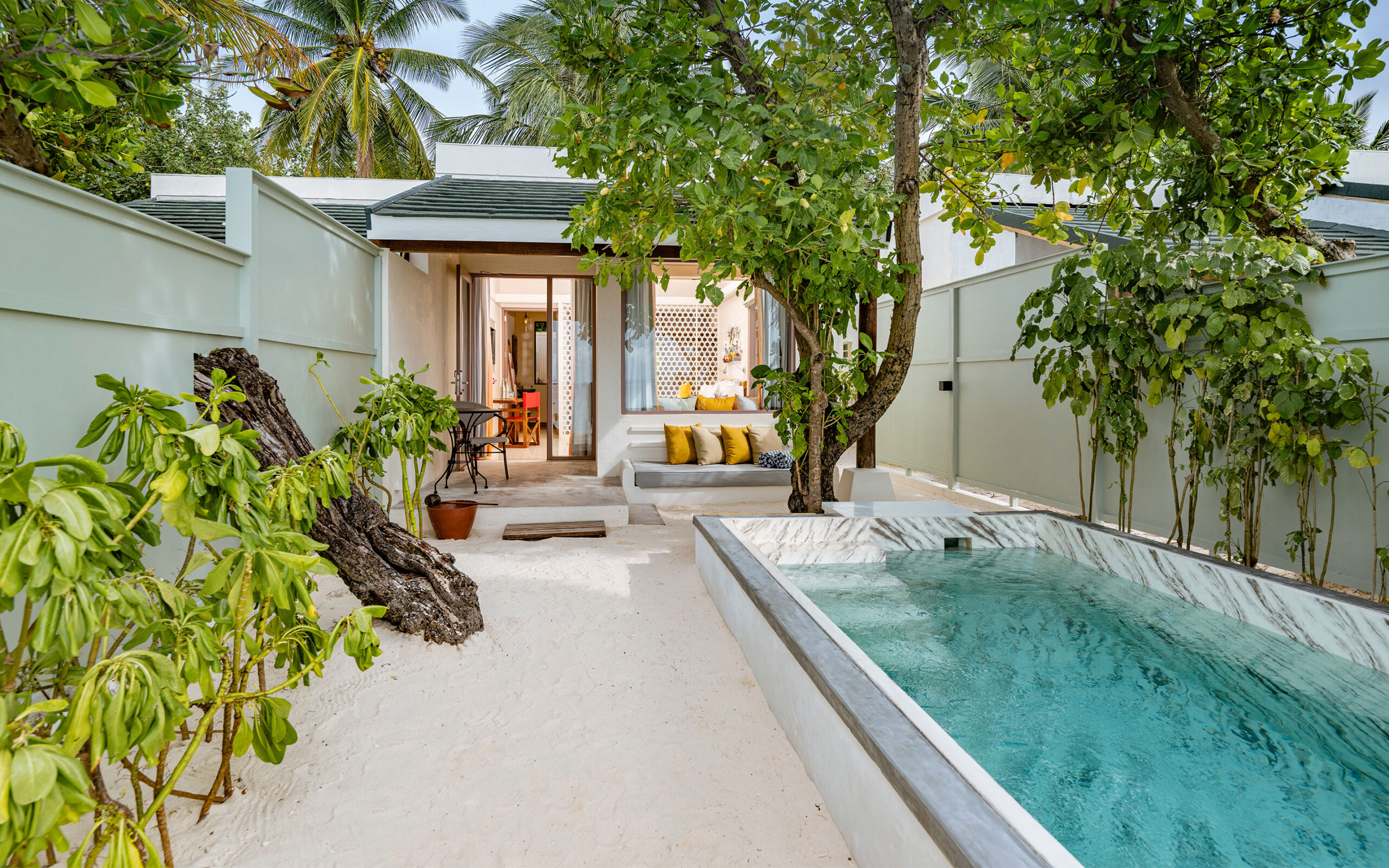 Maldiverne Oblu Nature Helengeli Deluxe Beach Villa With Pool Exterior