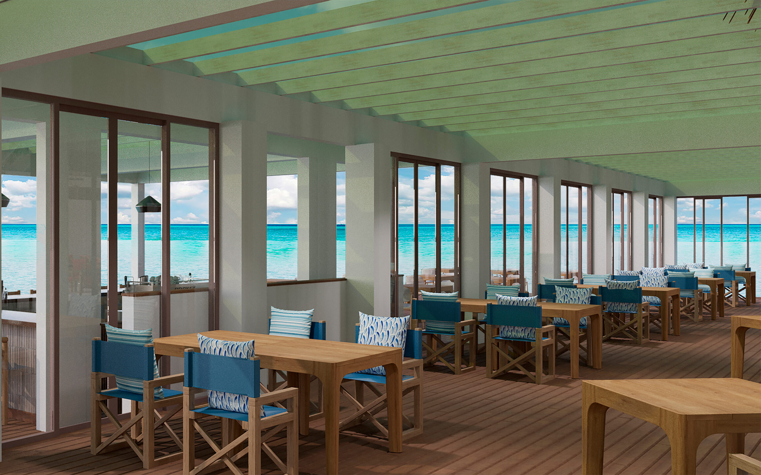 Maldiverne Oblu Nature Helengeli Restaurant The Spice All Day Dining