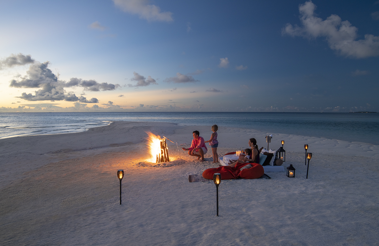 Rejser til Maldiverne, The Residence Maldives at Dhigurah, Familiehygge p&aring; sandbanke