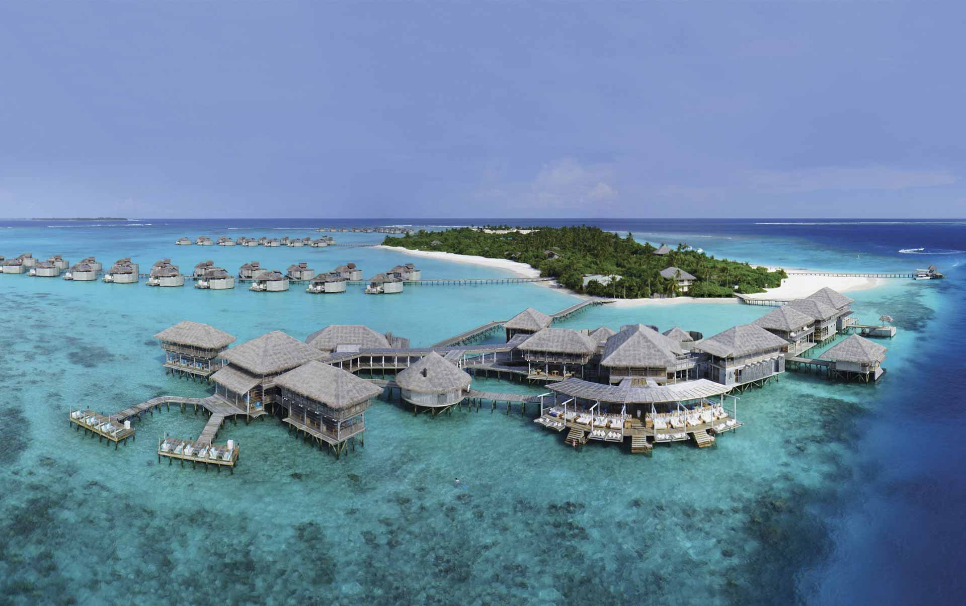 Rejser til Maldiverne, Six Senses Laamu, Chill Bar, Zen og Longitude Restaurant