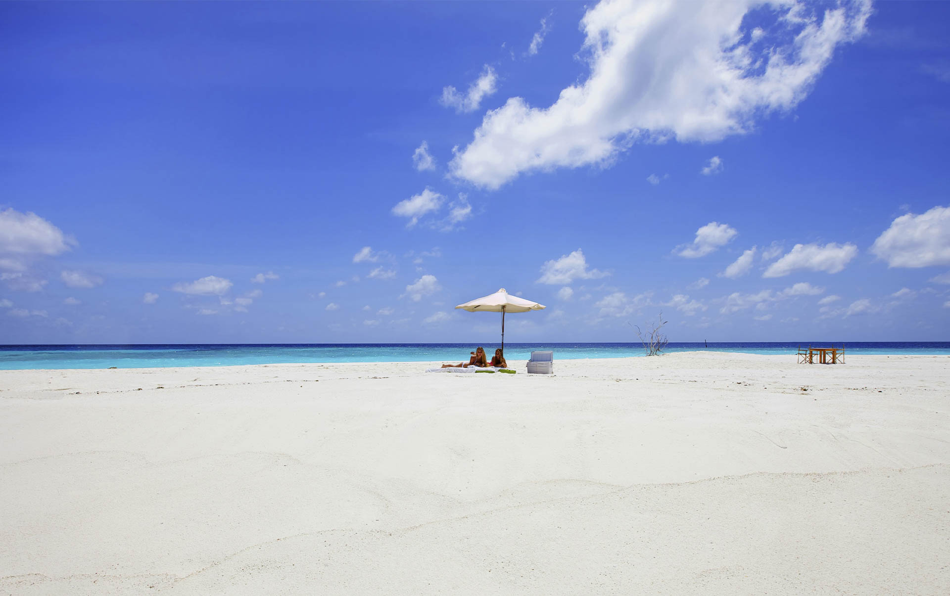 Rejser til Maldiverne, Six Senses Laamu, Sandbanke paradis