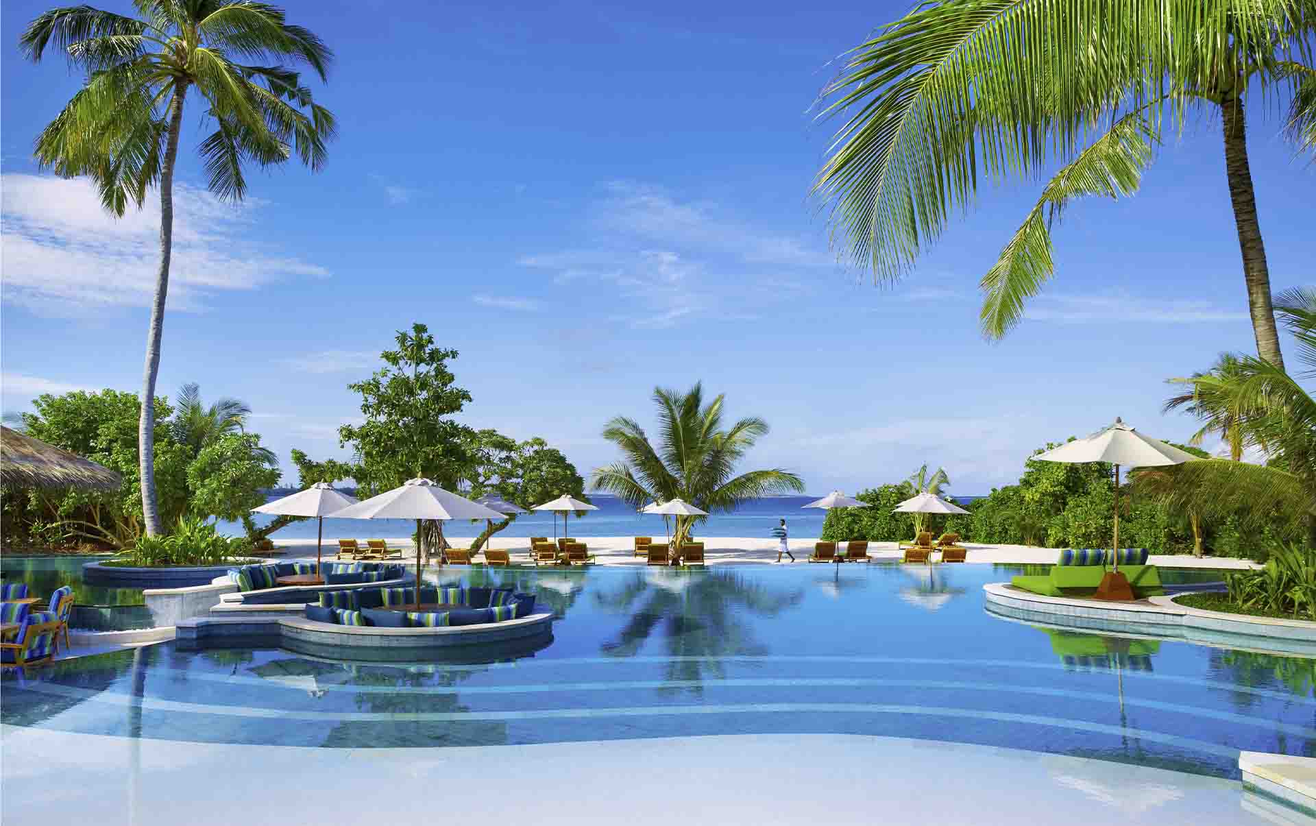 Rejser til Maldiverne, Six Senses Laamu, Swimming pool 