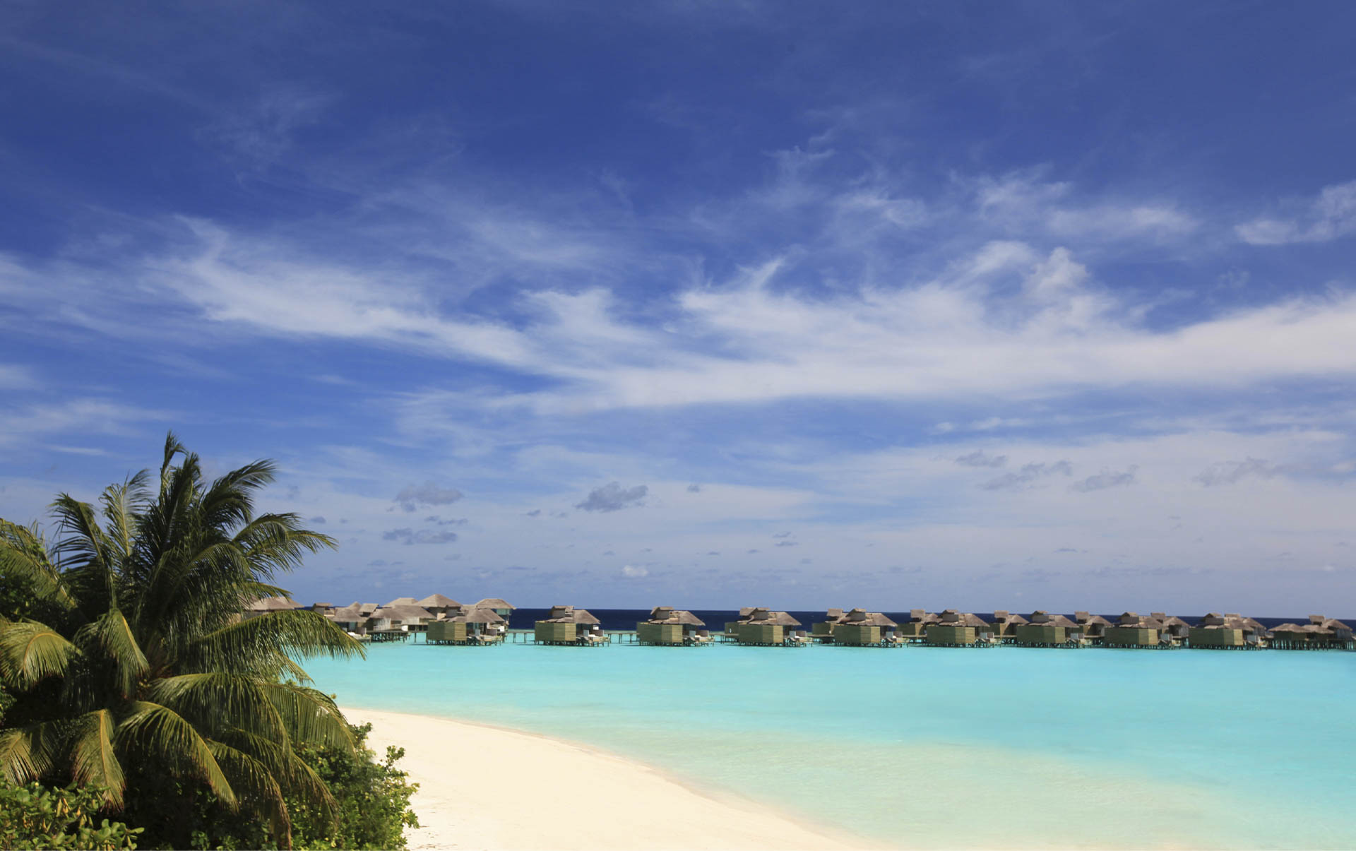 Rejser til Maldiverne, Six Senses Laamu, Strand og water villaer p&aring; Six Senses Laamu