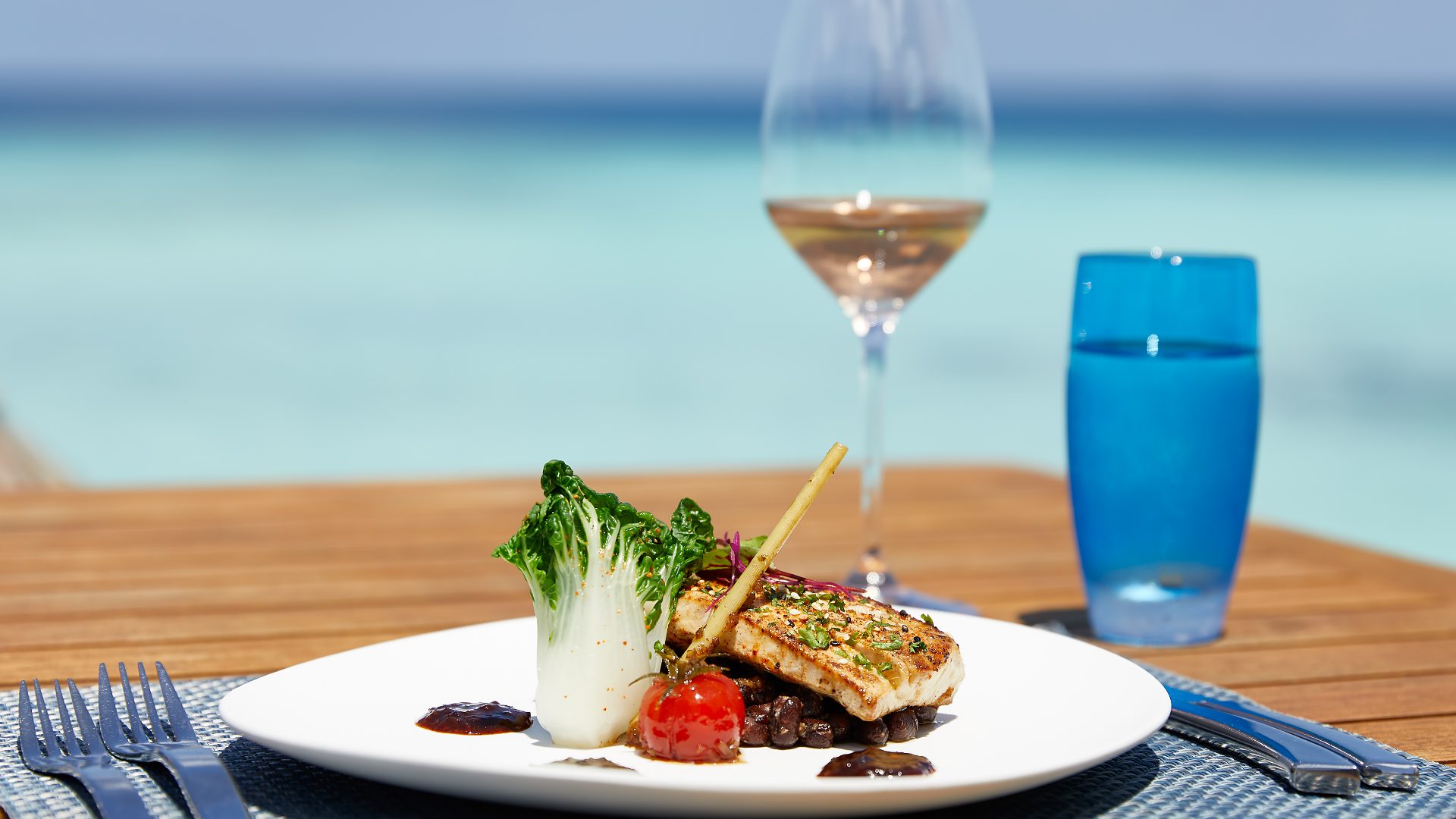 Rejser til Maldiverne, Conrad Maldives Rangali Island, mad