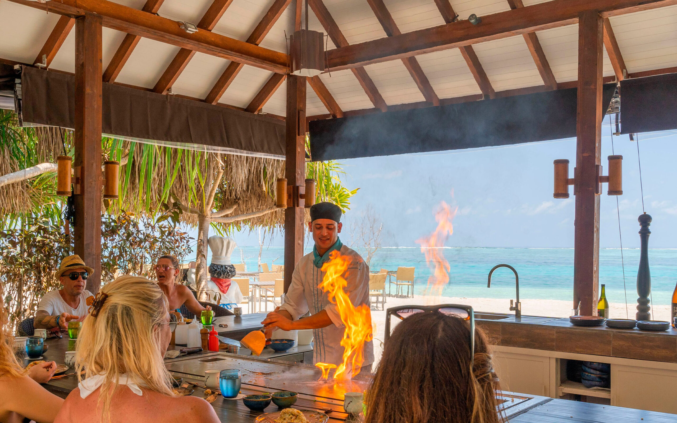 Maldiverne You And Me Maldives Restaurant Teppanyaki
