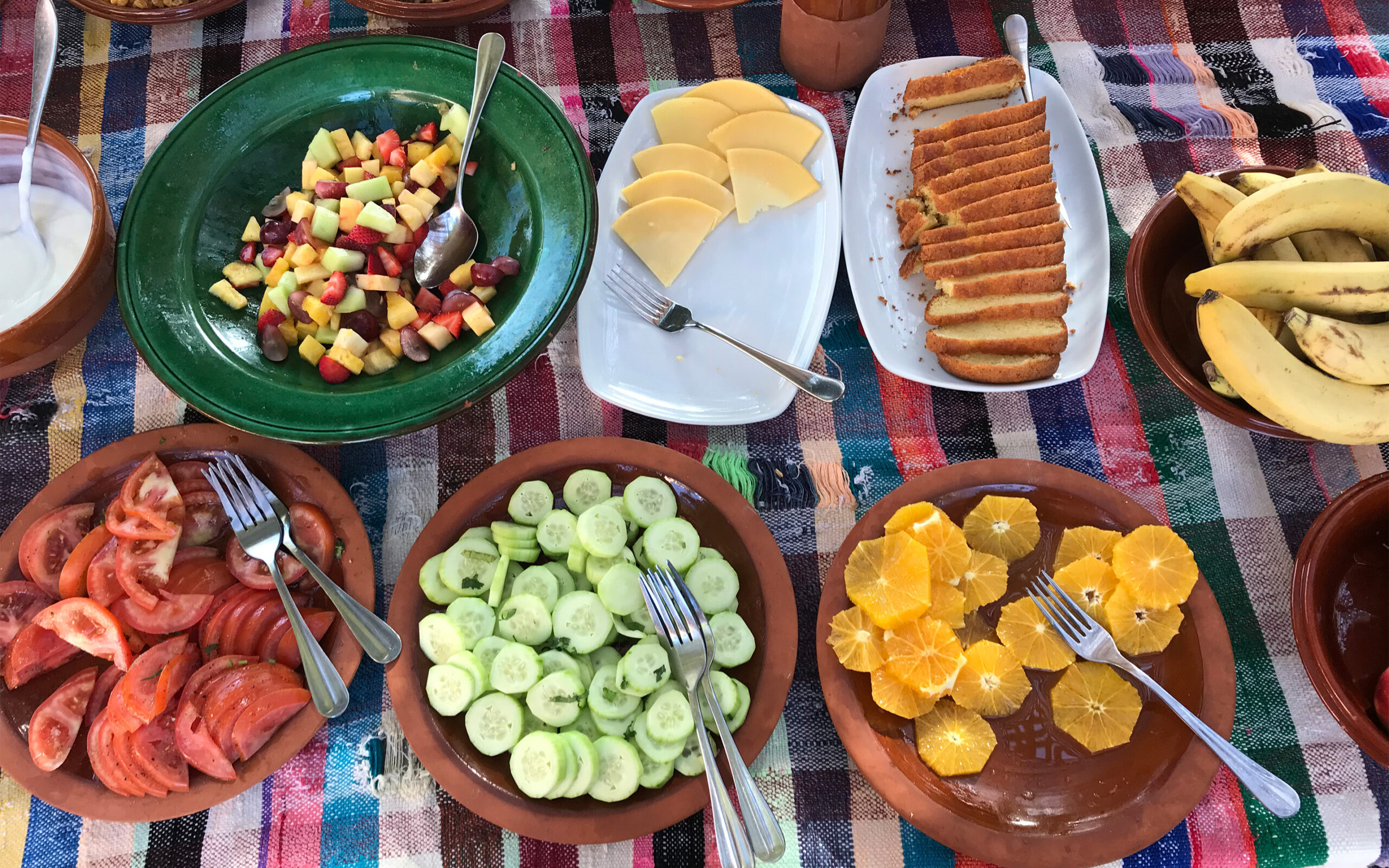Marokko Atlas Bab Ourika Breakfast