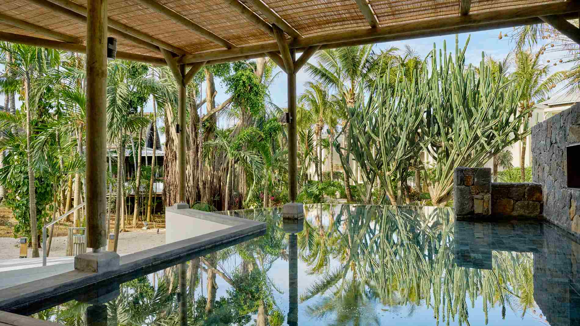 Rejser til Mauritius, Lagoon Attitude, Udsigt til haven