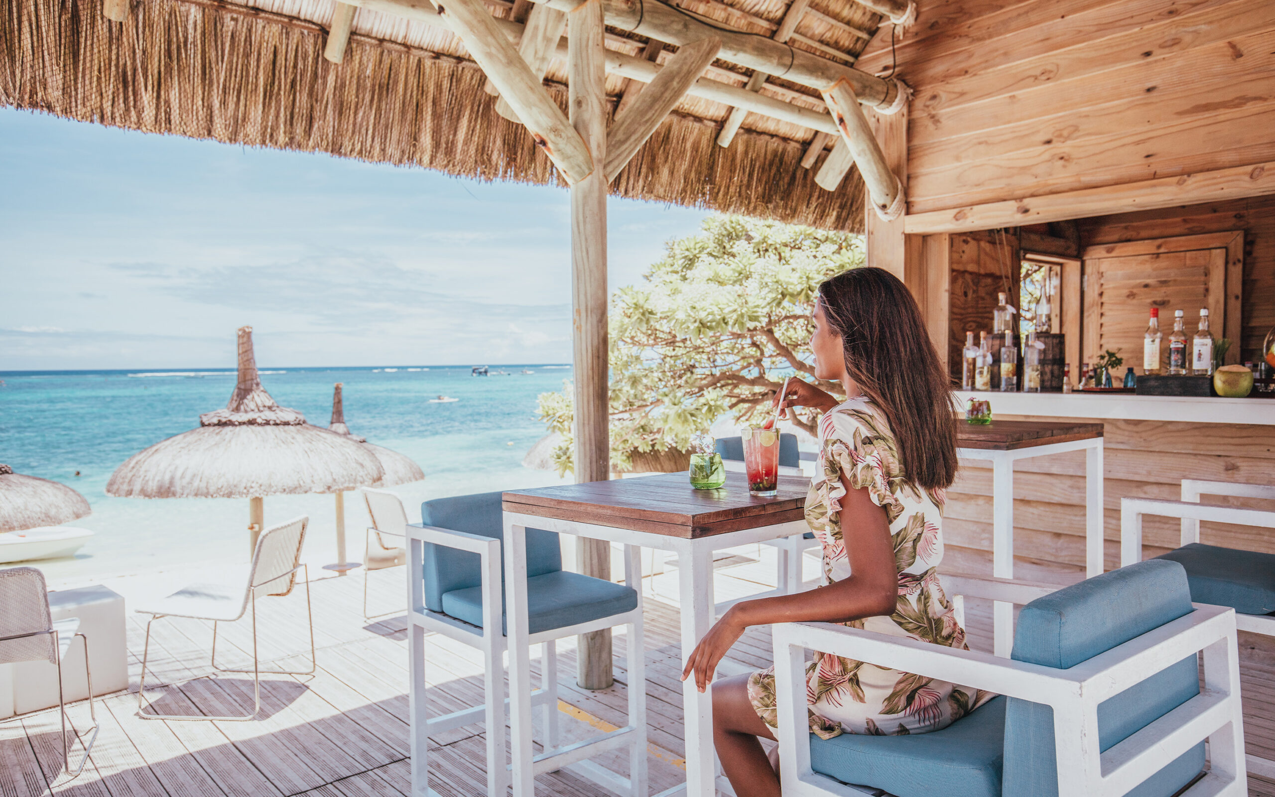 Rejser til Mauritius, Long Beach, bar