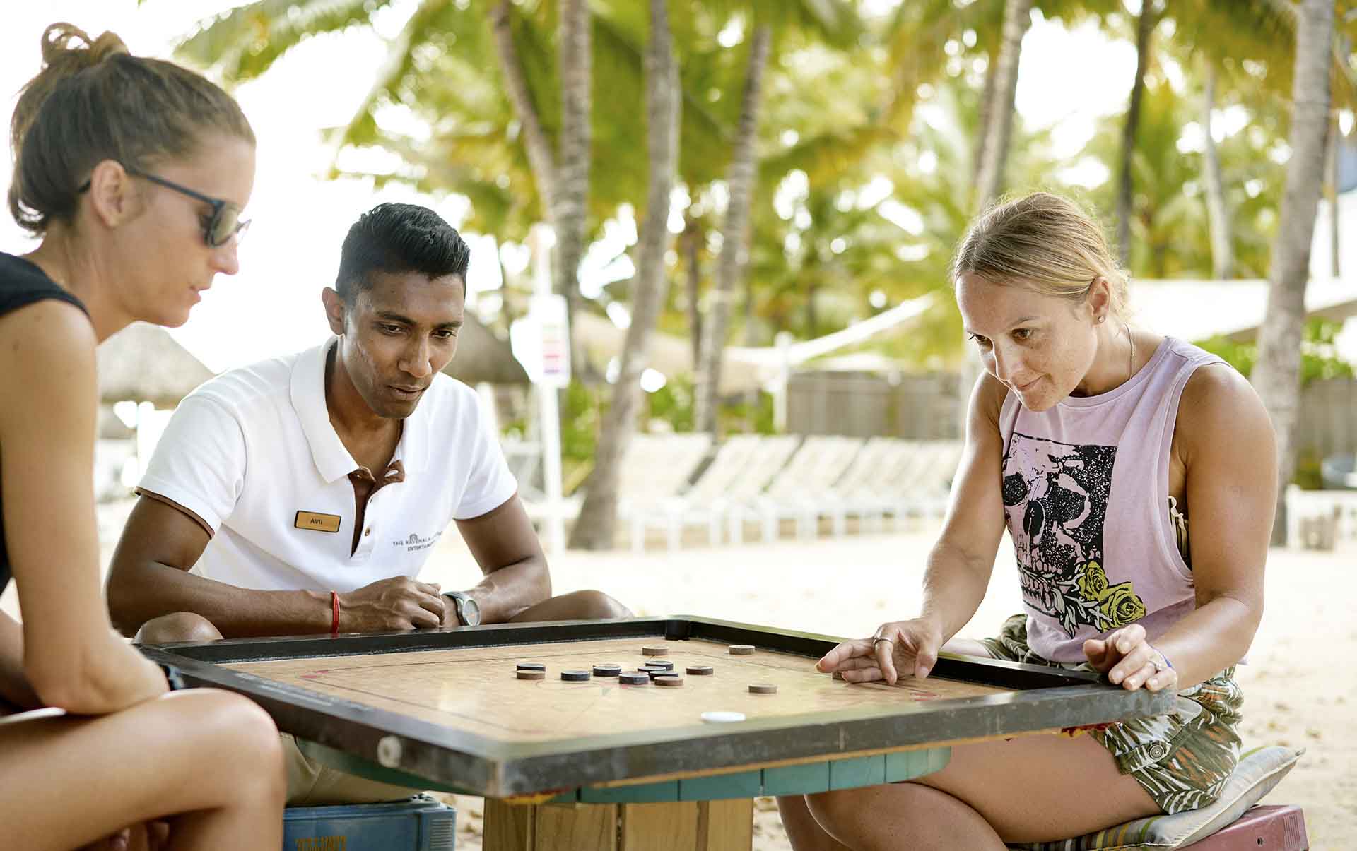 Rejser til Mauritius, The Ravenala Attitude, Spil og afslapning p&aring; Ravenala Attitude