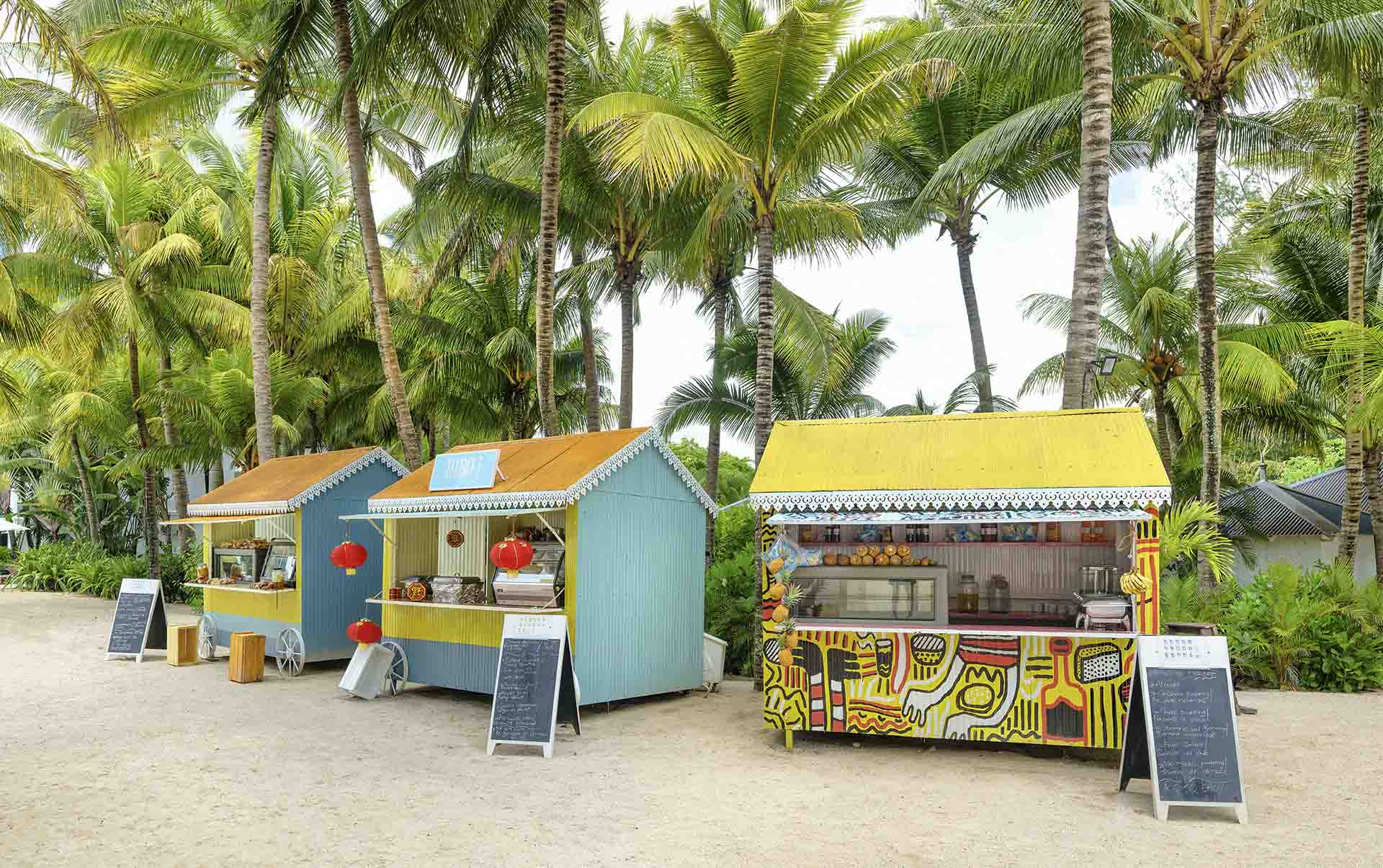 Rejser til Mauritius, The Ravenala Attitude, I Taba-J kan du smage typisk mauritiusk street-food