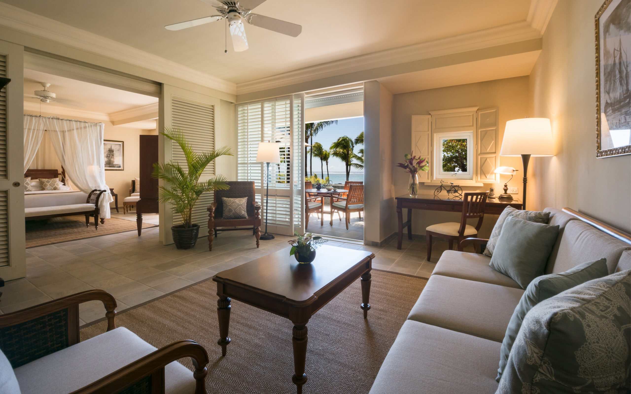 Rejser til Mauritius, The Residence Mauritius, Ocean Front Suite på The Residence Mauritius