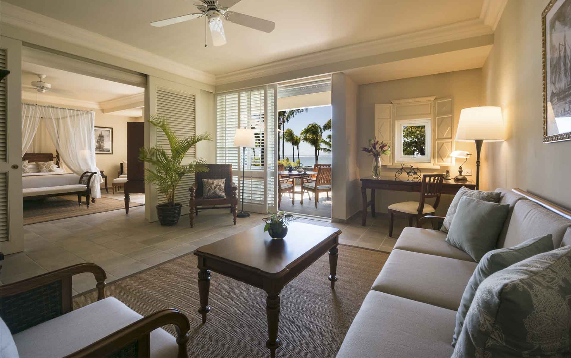 Rejser til Mauritius, The Residence Mauritius, Ocean Front Suite
