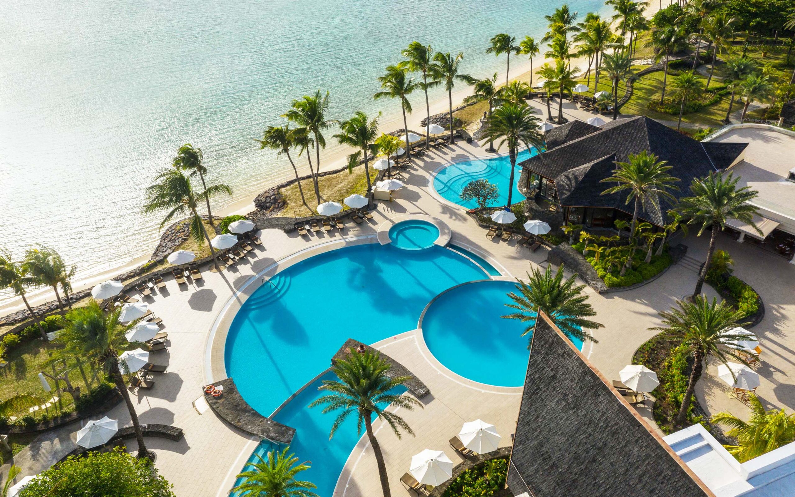 Rejser til Mauritius, The Residence Mauritius, pool