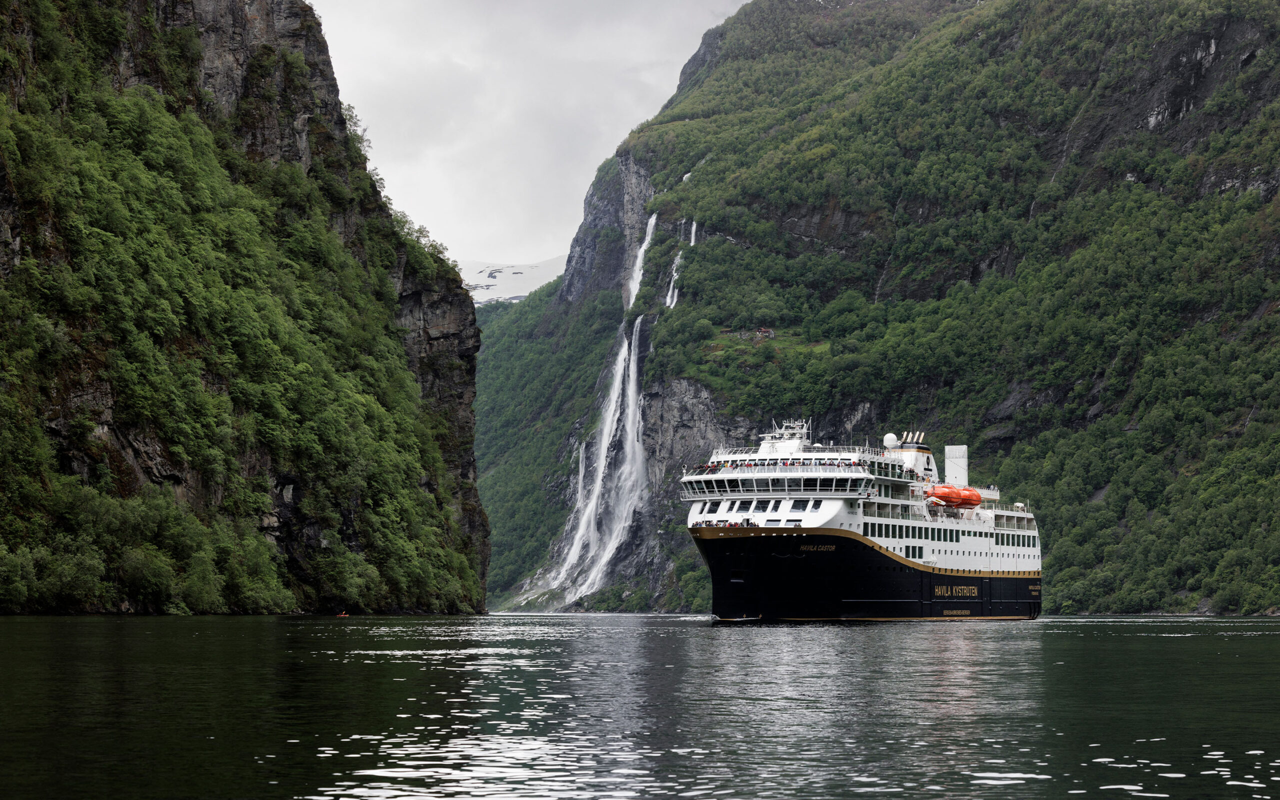 Norge Geiranger Havila Kystruten Castor Copyright Havila Kystruten