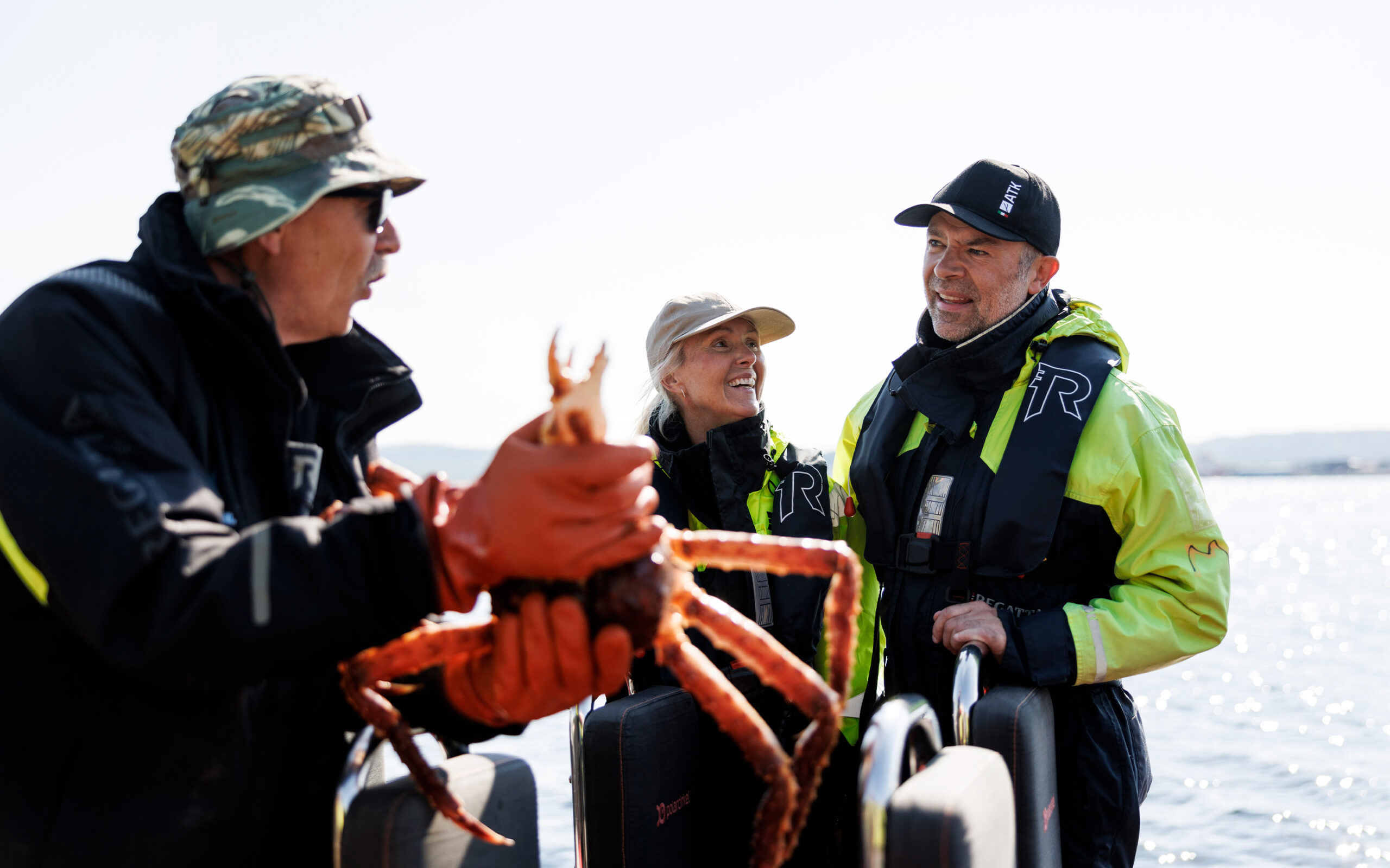 Norge Havila Kystruten Kirkenes Excursion King Crab Fishing In Rib