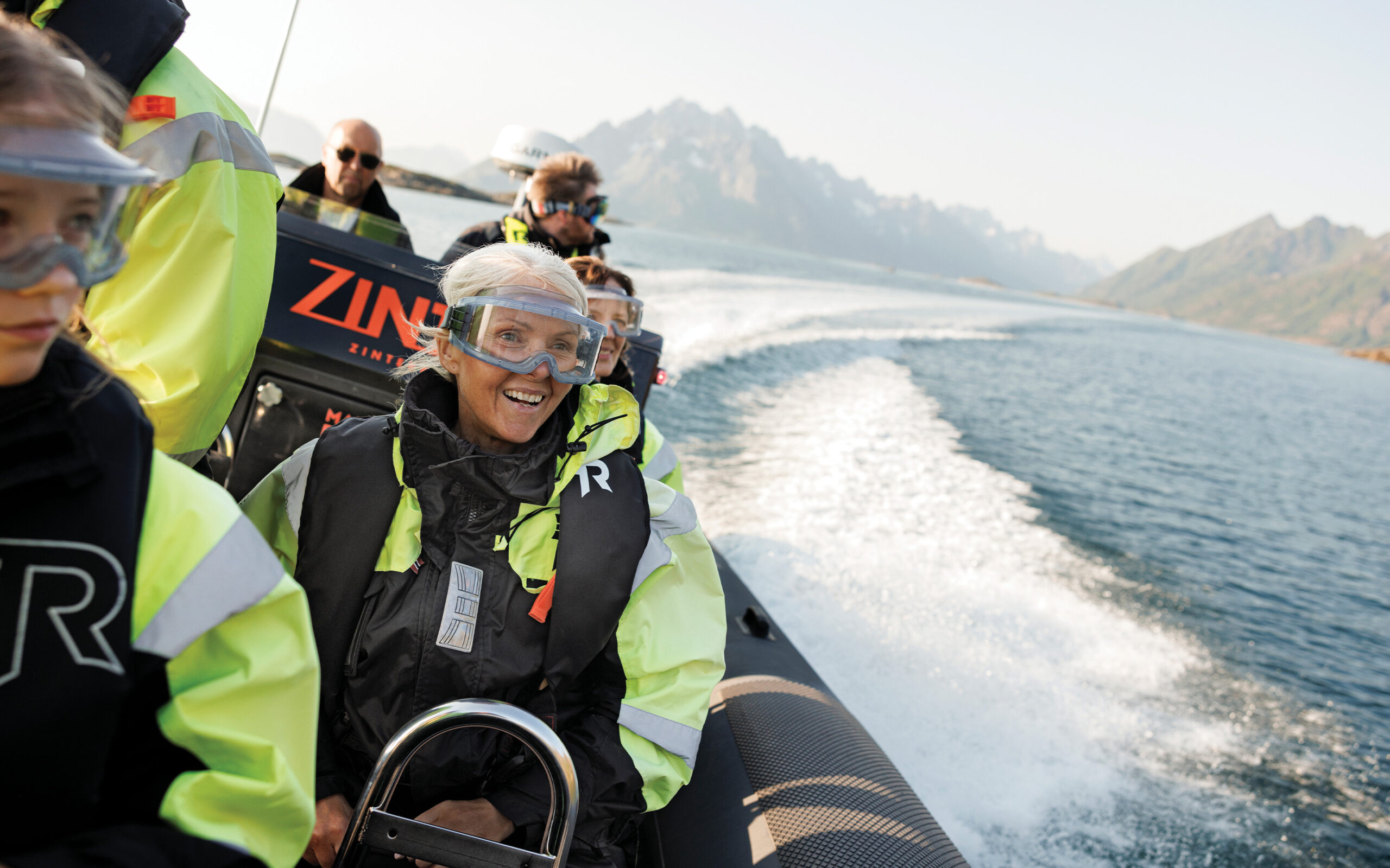 Norge Havila Kystruten Lofoten Svolvaer Excursion Sea Eagle Safari Rib