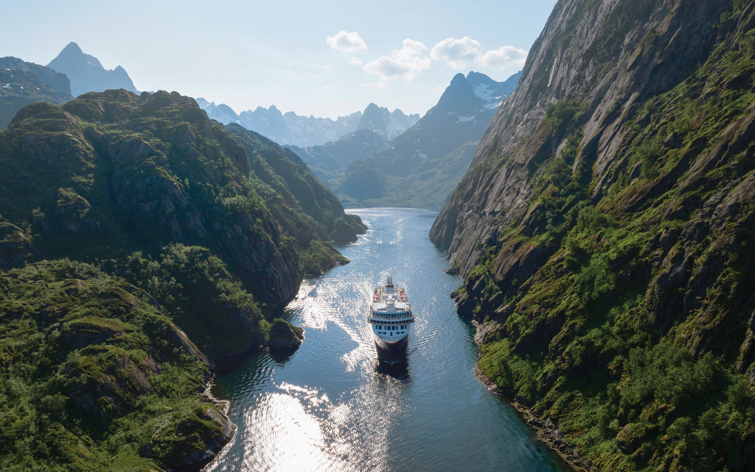 Norge Havila Kystruten Trollfjorden