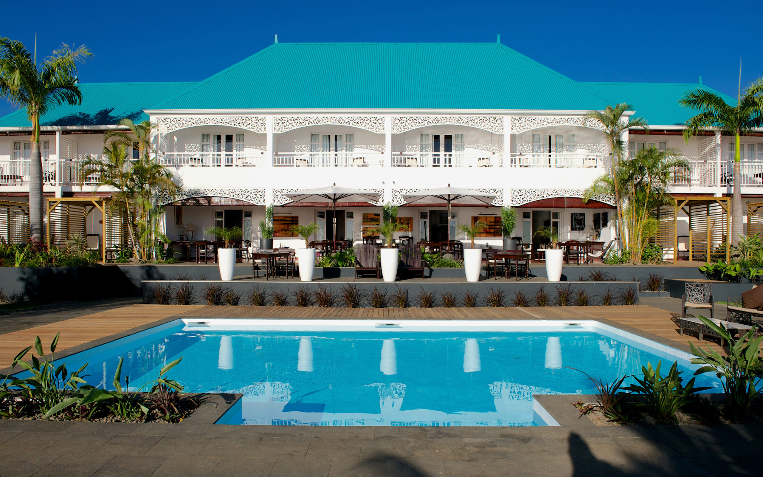 Reunion Blue Margouillat Pool Og Hotel