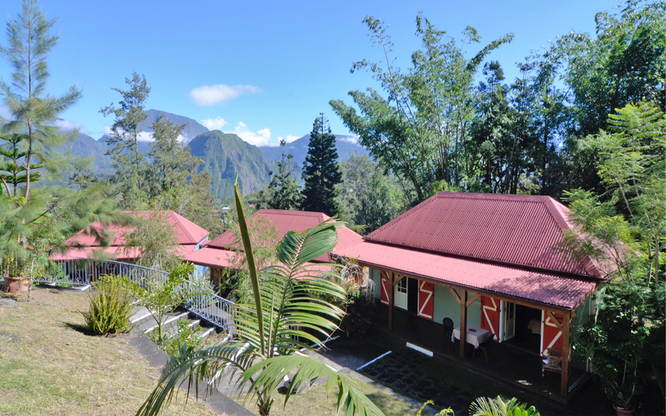 Reunion Les Jardins Dheva Udsigt